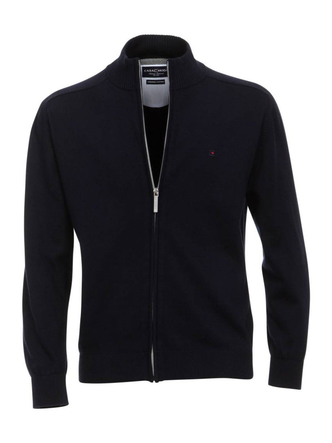 004450 - 135 Vest met rits (donkerblauw) - Castelijn mode