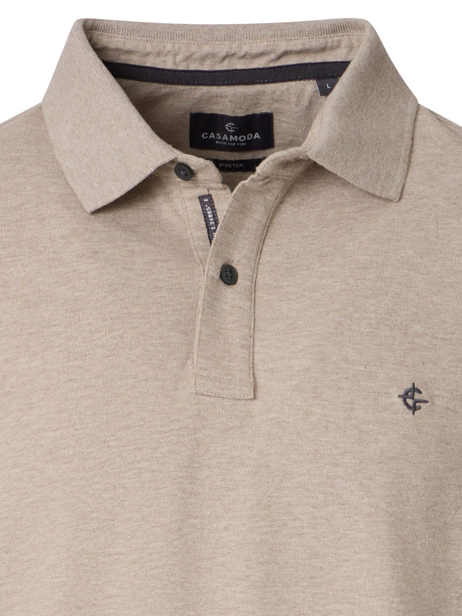 004470 - 668 Polo beige - Castelijn mode