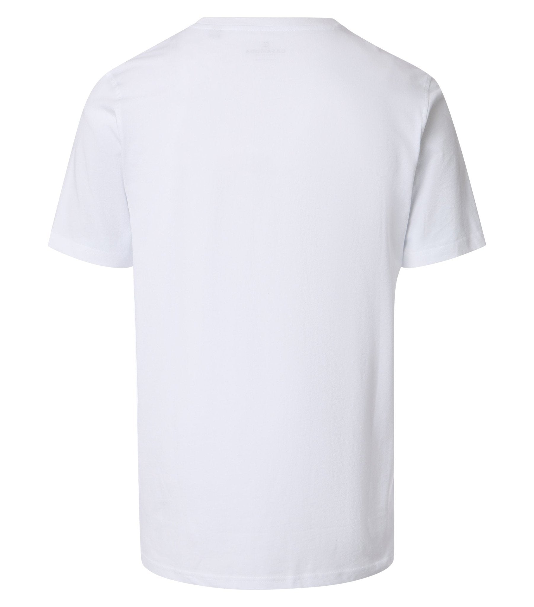 092500 - 00 T-shirt wit 2 stuks ronde hals - Castelijn mode