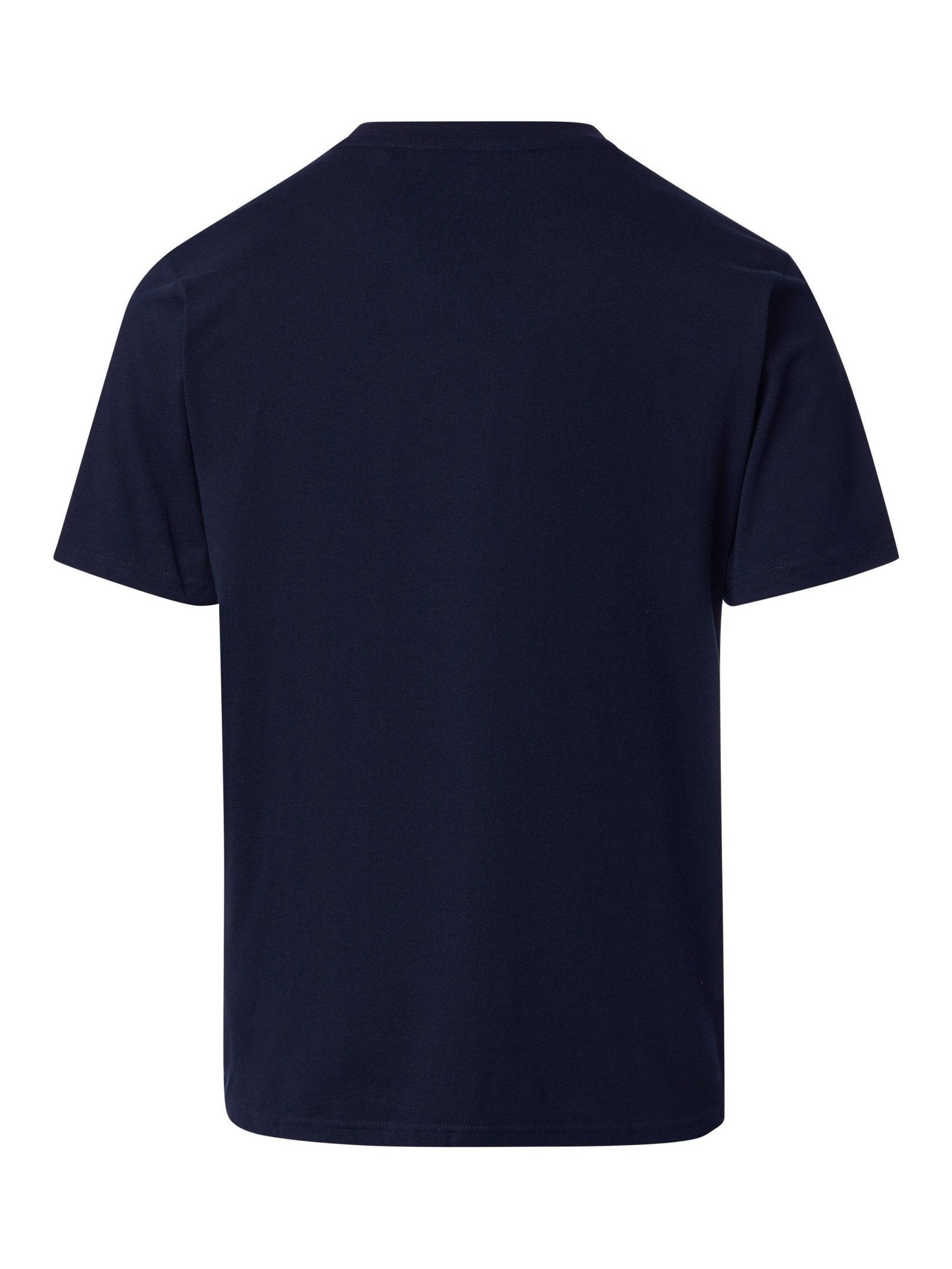 092500 - 105 T-shirt blauw 2 stuks ronde hals - Castelijn mode