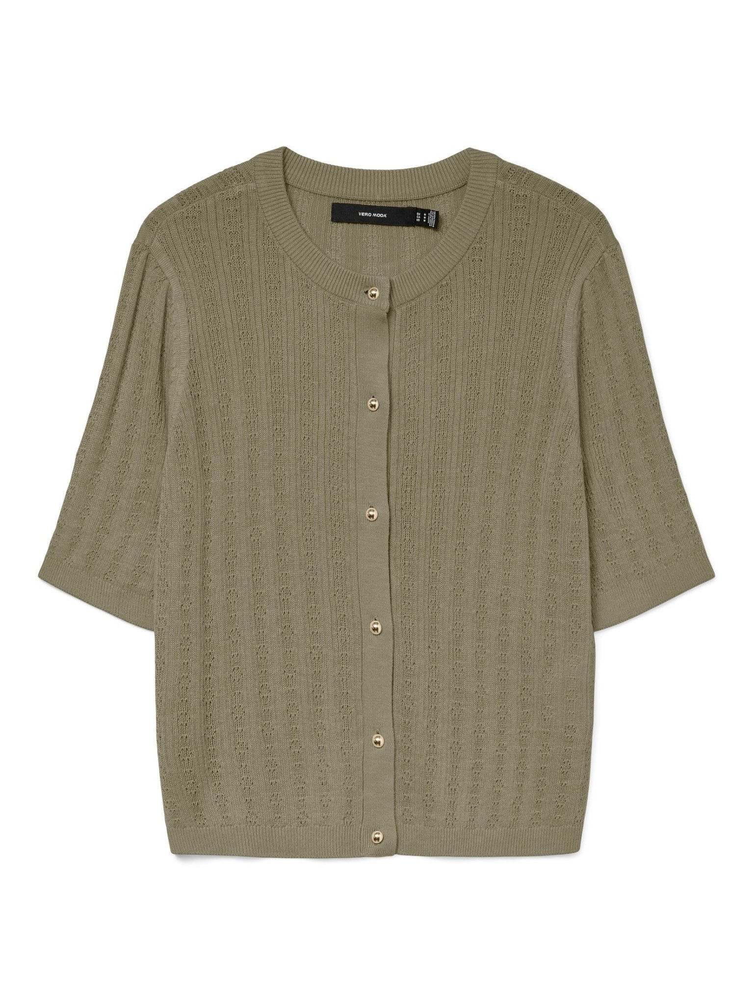 10332044 VMNEWLEX STITCH2/4 O - NECK CARDIGAN - Castelijn mode