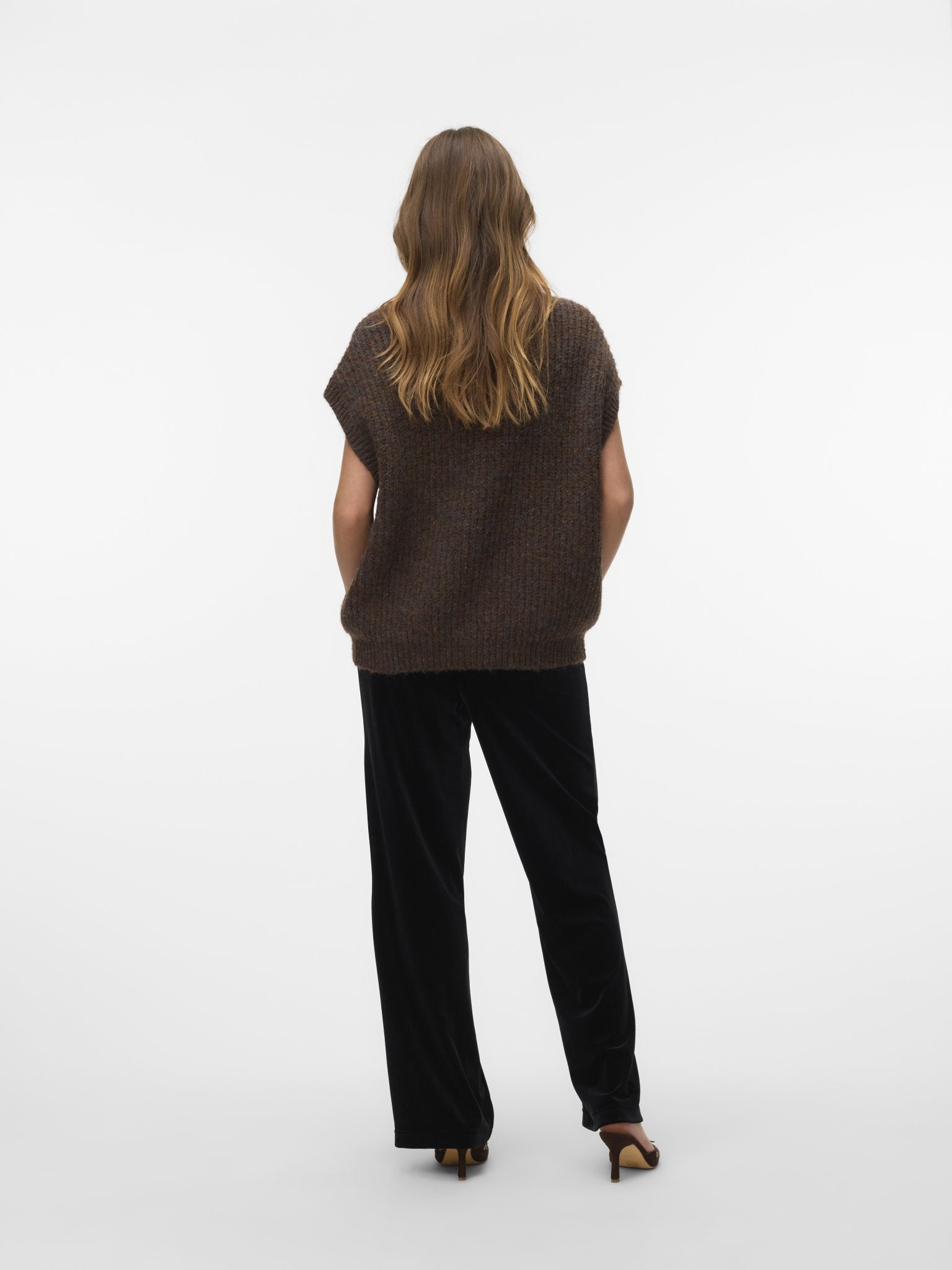 10332143 - VMSALTY HIGHNECK ZIPPER VEST - Castelijn mode