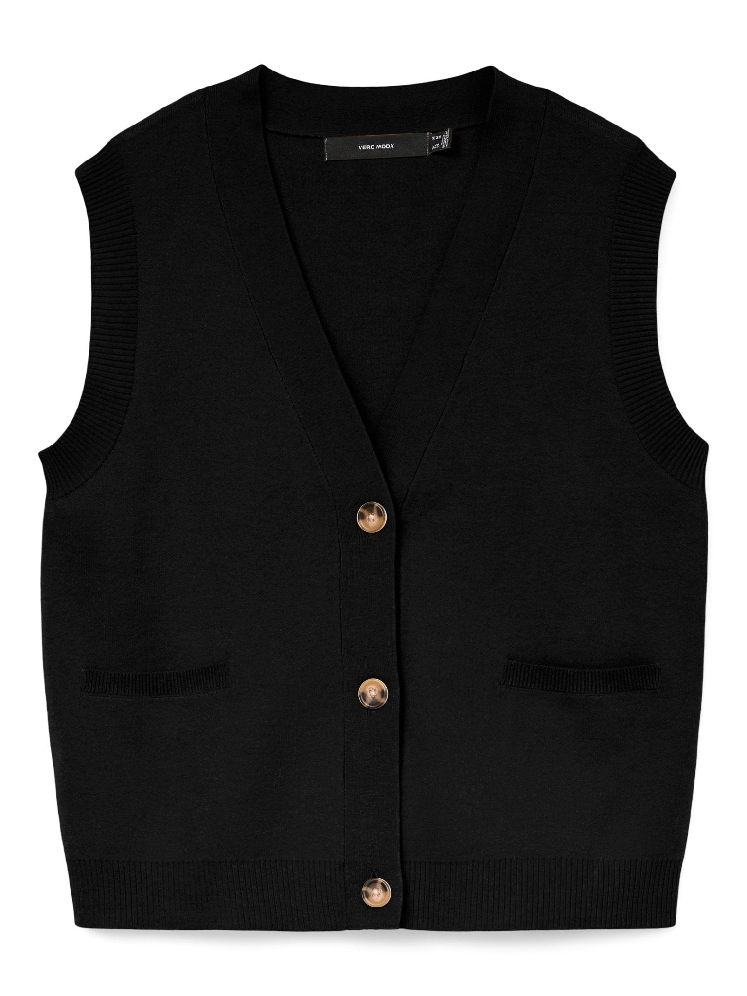 10334780 4901101 - VMSABA SL V - NECK BUTTON VEST - Castelijn mode