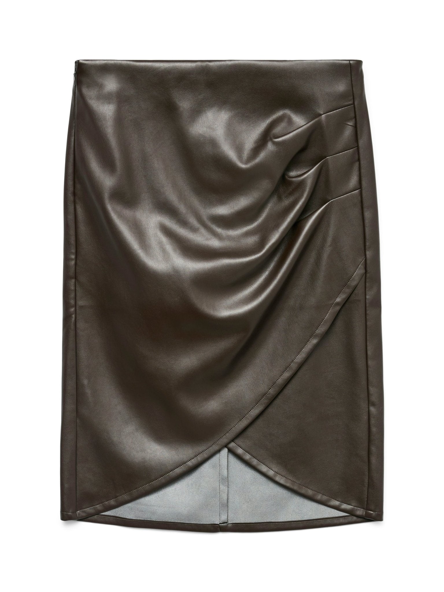 10334811 - VMGAWN MW PU KNEE SKIRT WVN BTQ - Castelijn mode