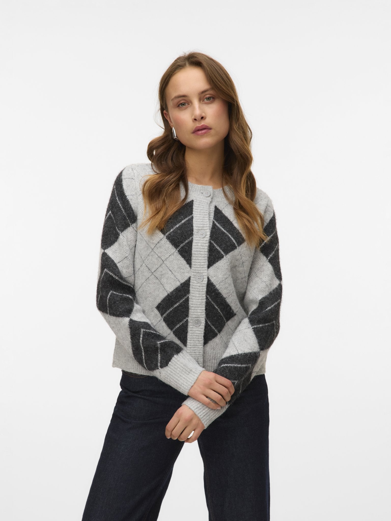 10334877 VMDAE LS O - NECK CARDIGAN - Castelijn mode