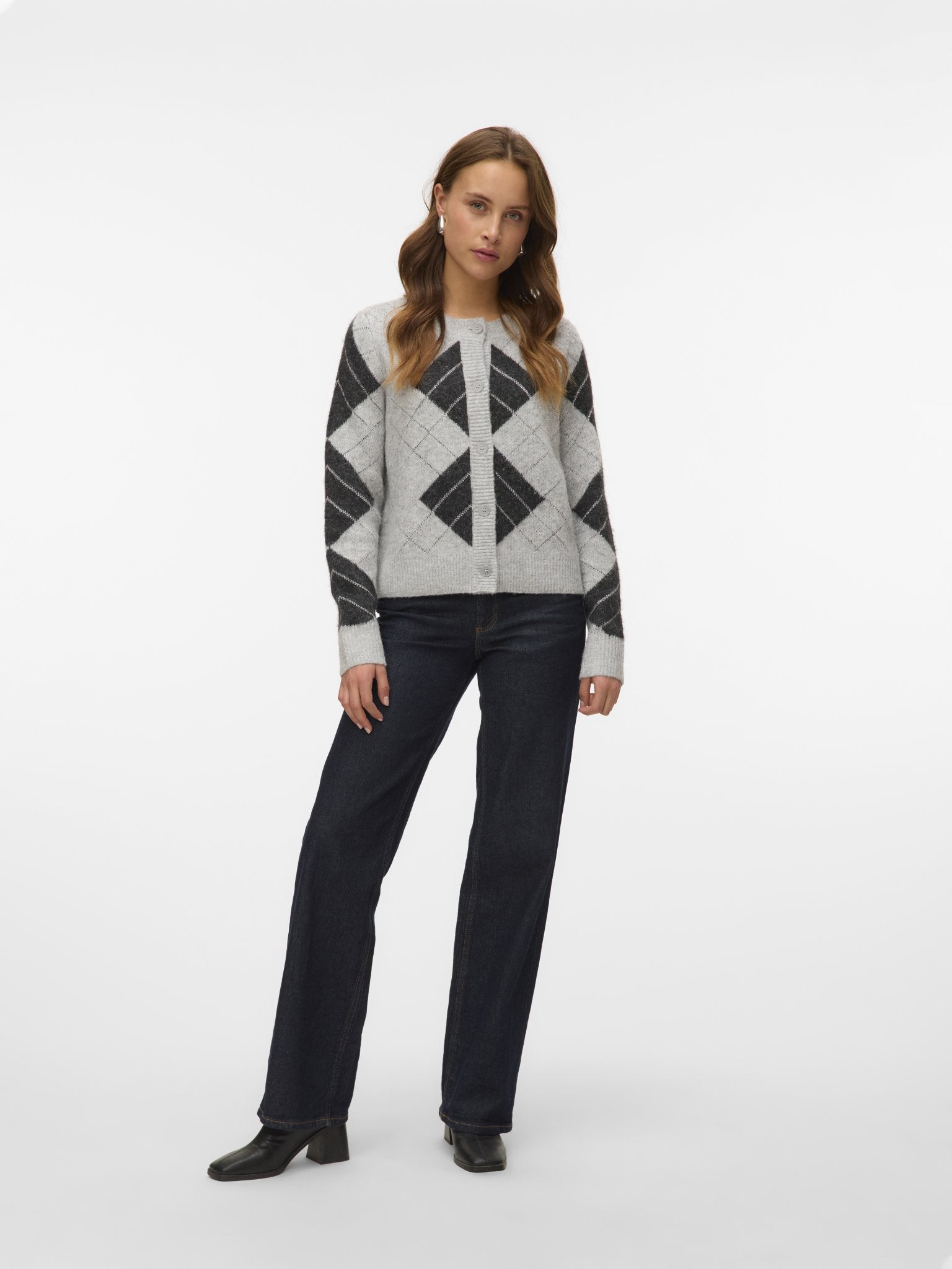 10334877 VMDAE LS O - NECK CARDIGAN - Castelijn mode