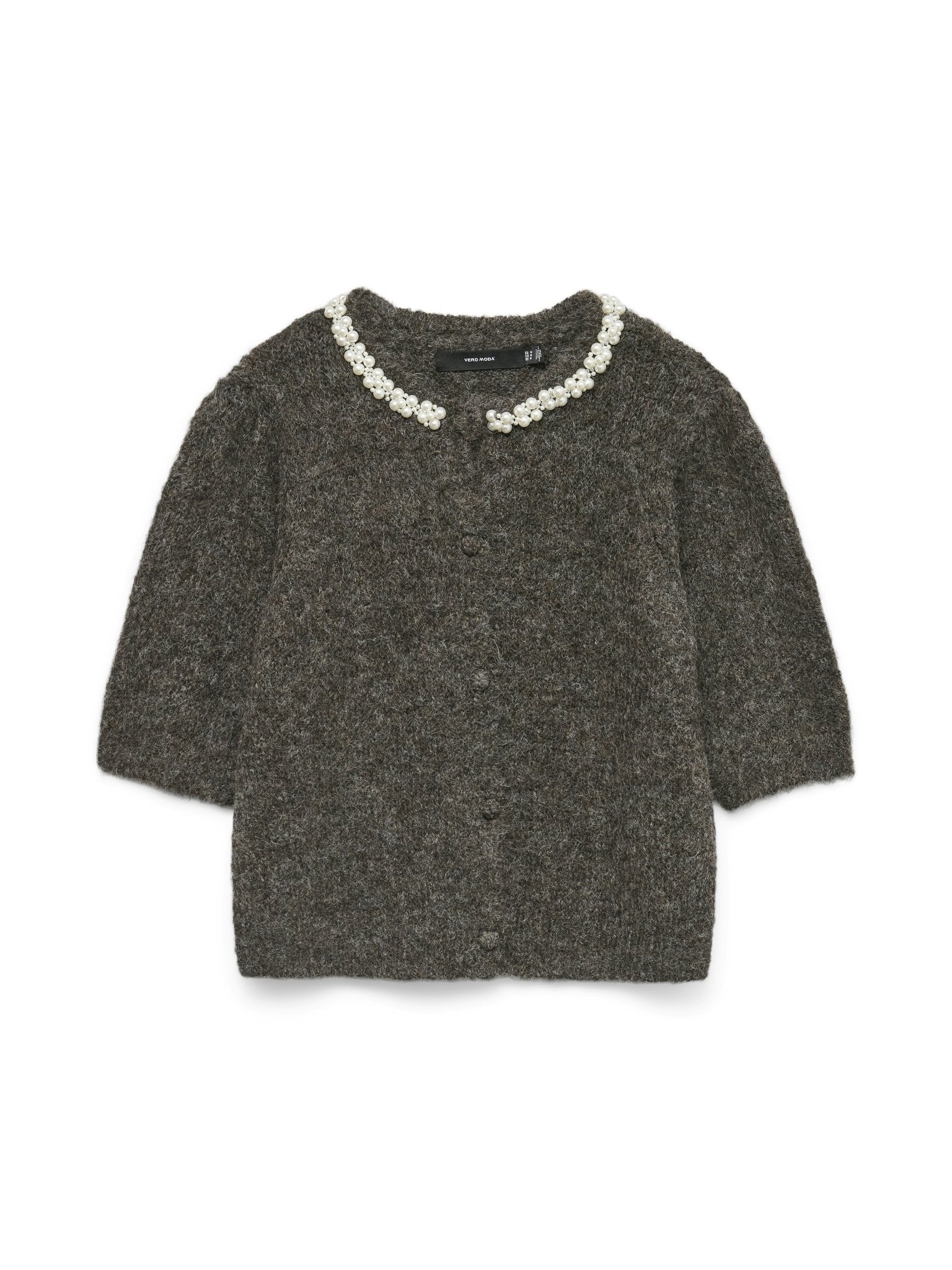 10334965 - VMOCEAN 2/4 O - NECK JEWELLERY CARDIGAN - Castelijn mode