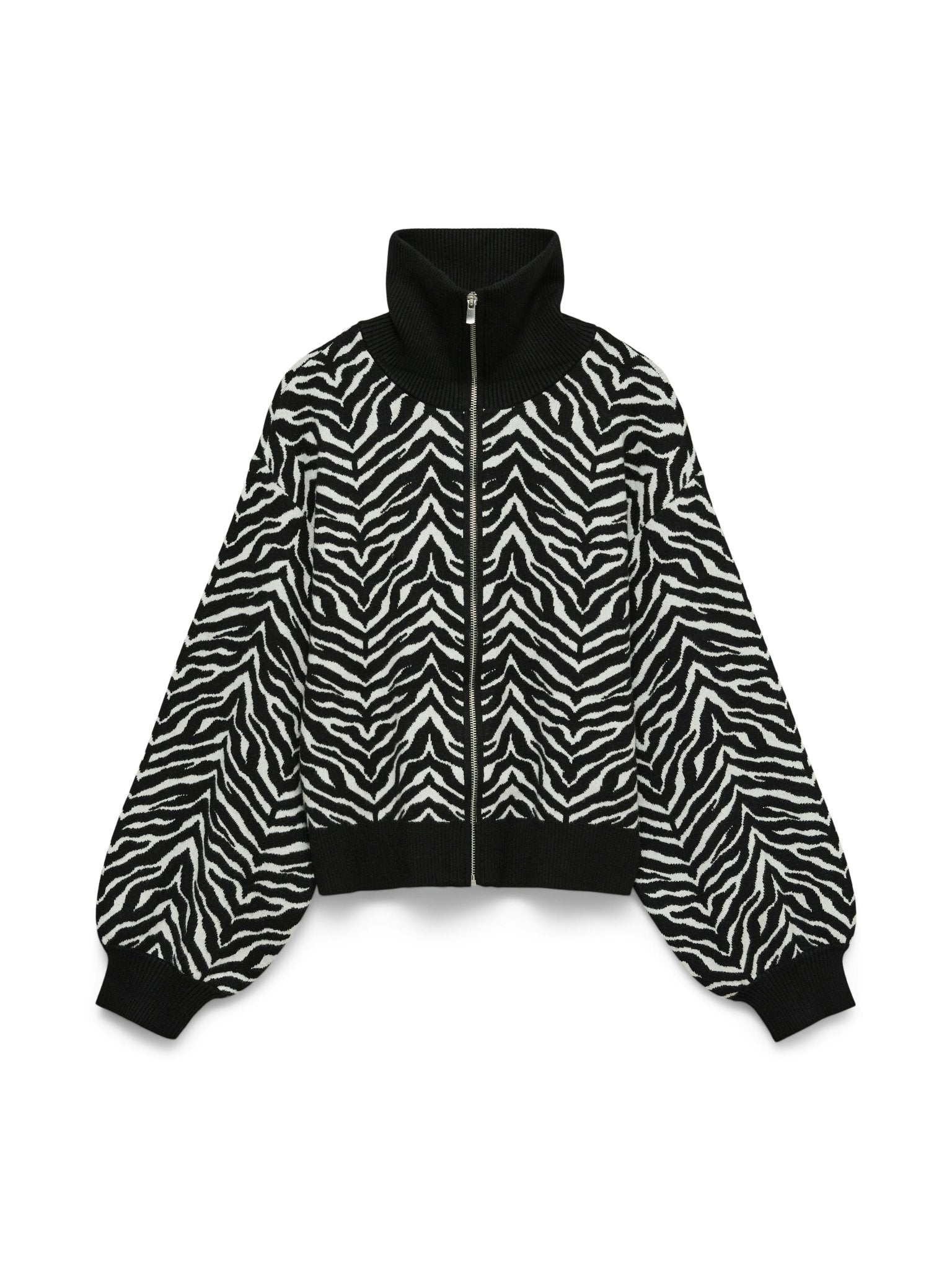 10334991 - VMARIA LS HIGHNECK ZIPPER BOMBER JACKET - Castelijn mode