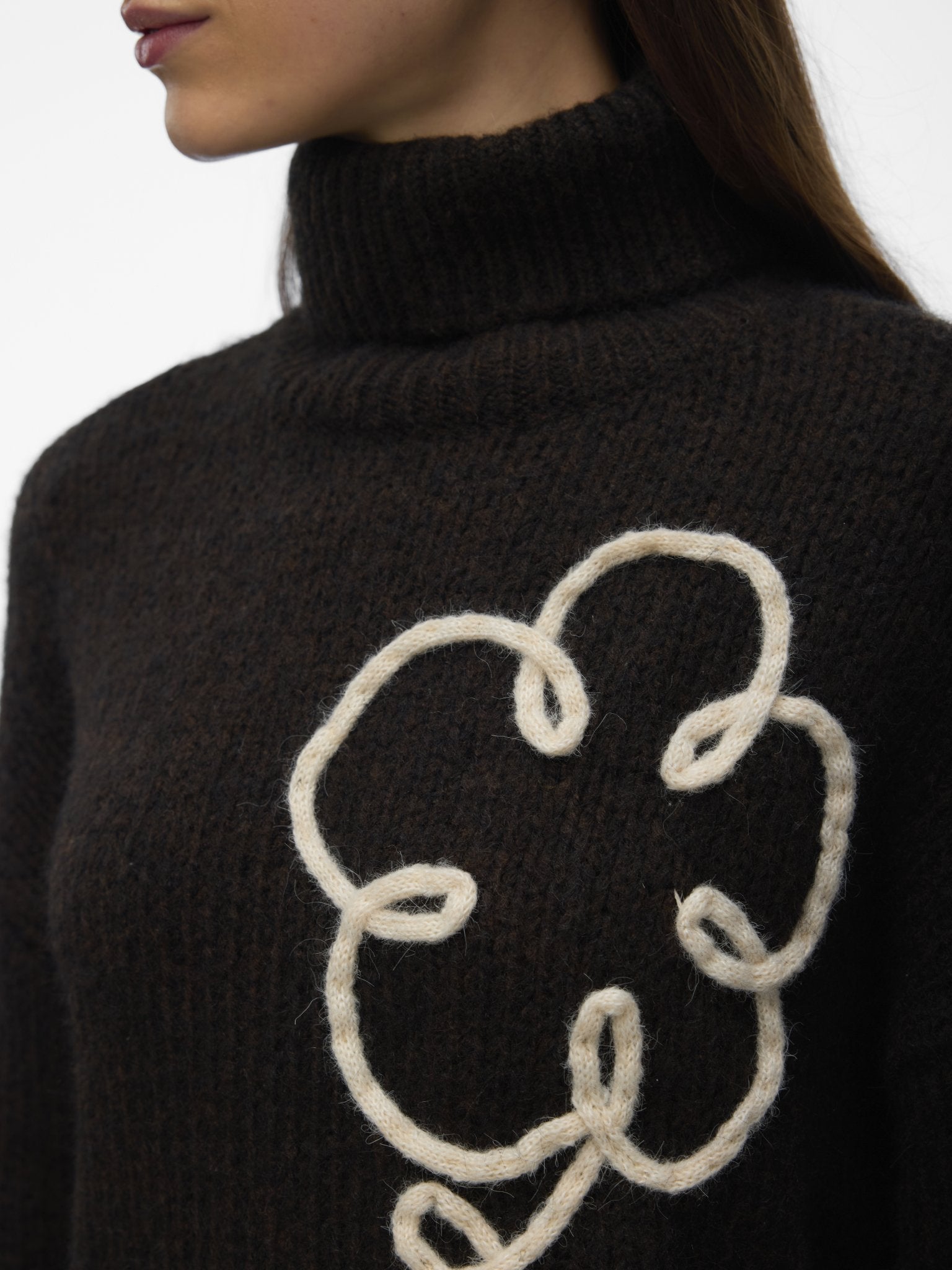 10335036 - VMFATIMA LS ROLLNECK PULLOVER - Castelijn mode