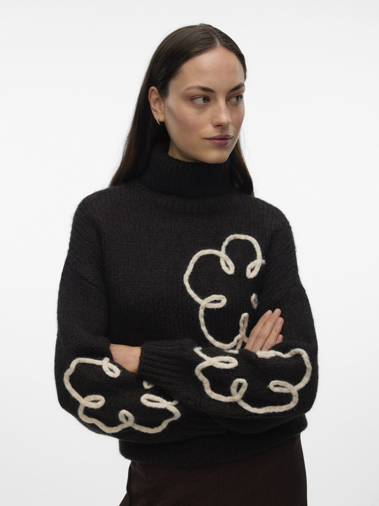 10335036 - VMFATIMA LS ROLLNECK PULLOVER - Castelijn mode