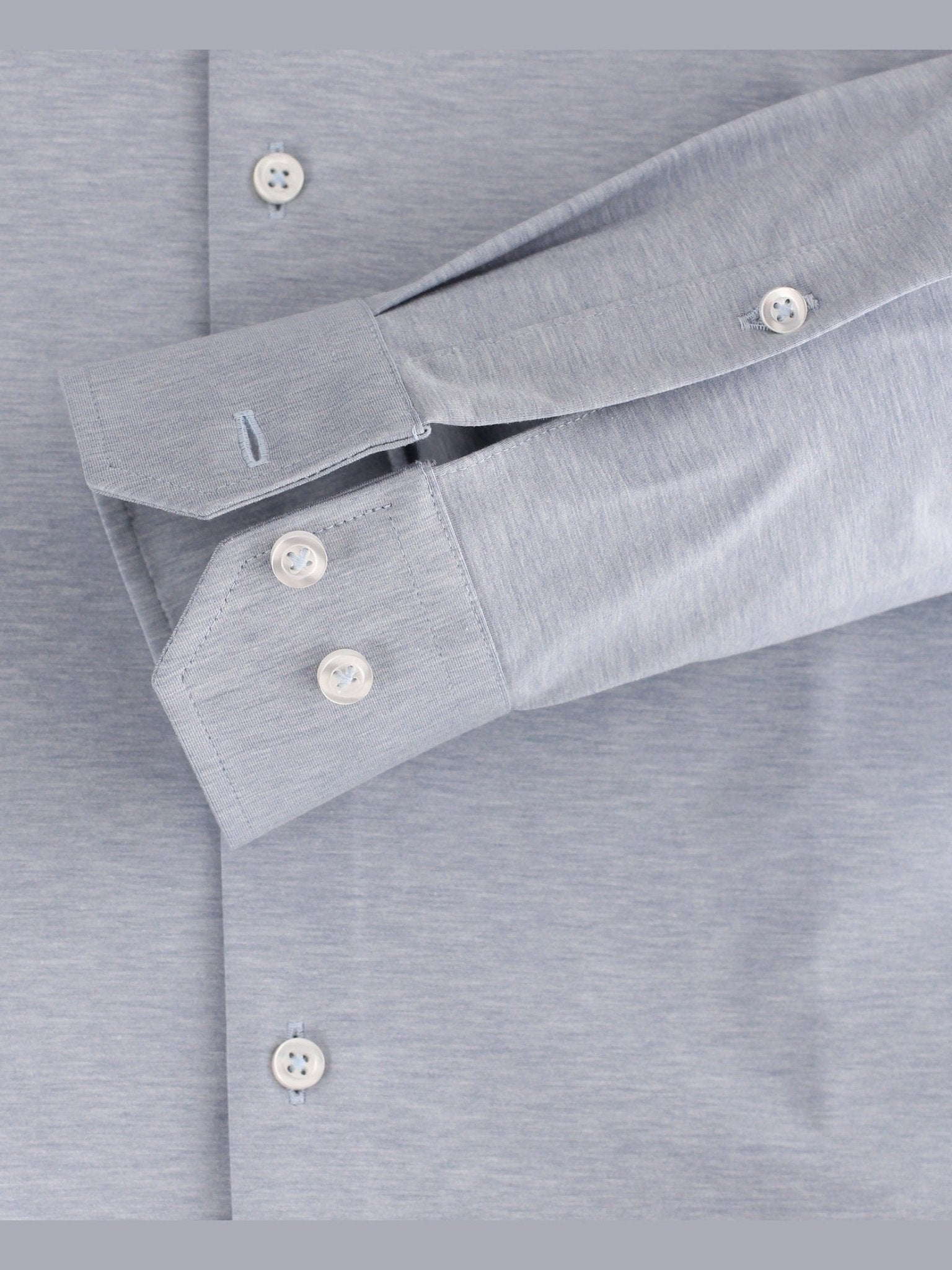 123955800 - 100 JerseyFlex licht blauw body fit - Castelijn mode