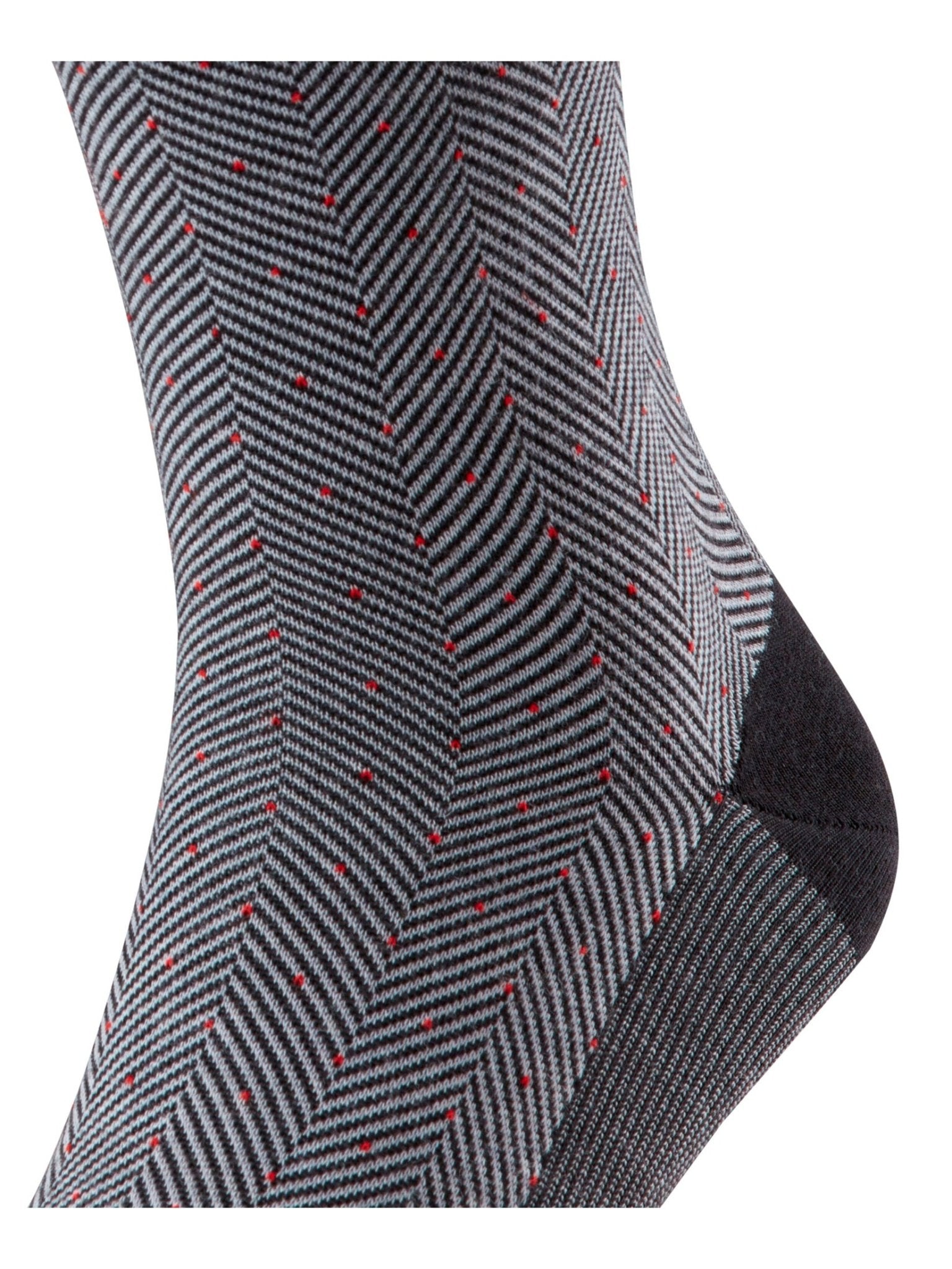 12492 3000 black FALKE Sensitive Herringbone - Castelijn mode