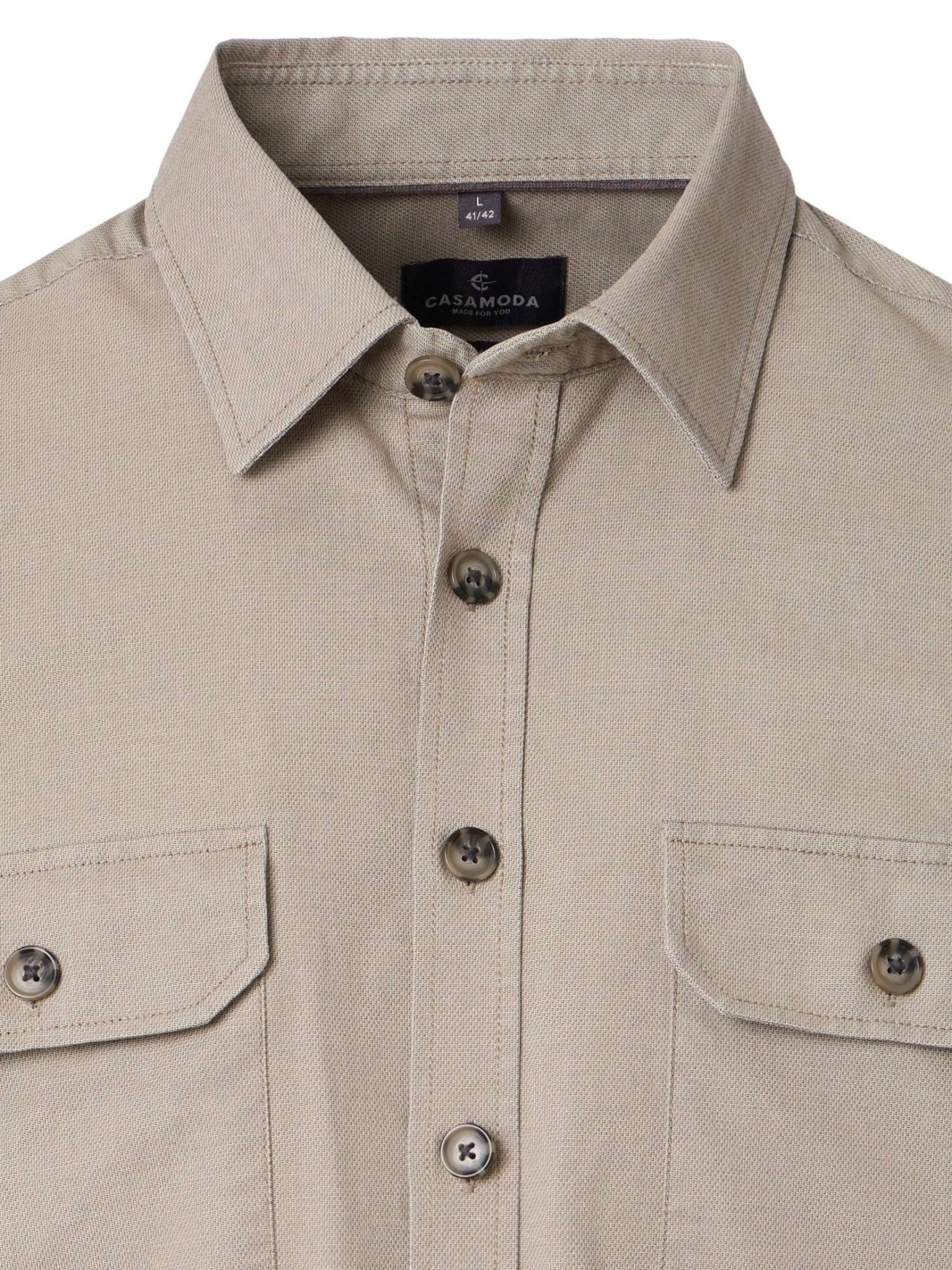 126130360 - 600 Overshirt beige - Castelijn mode