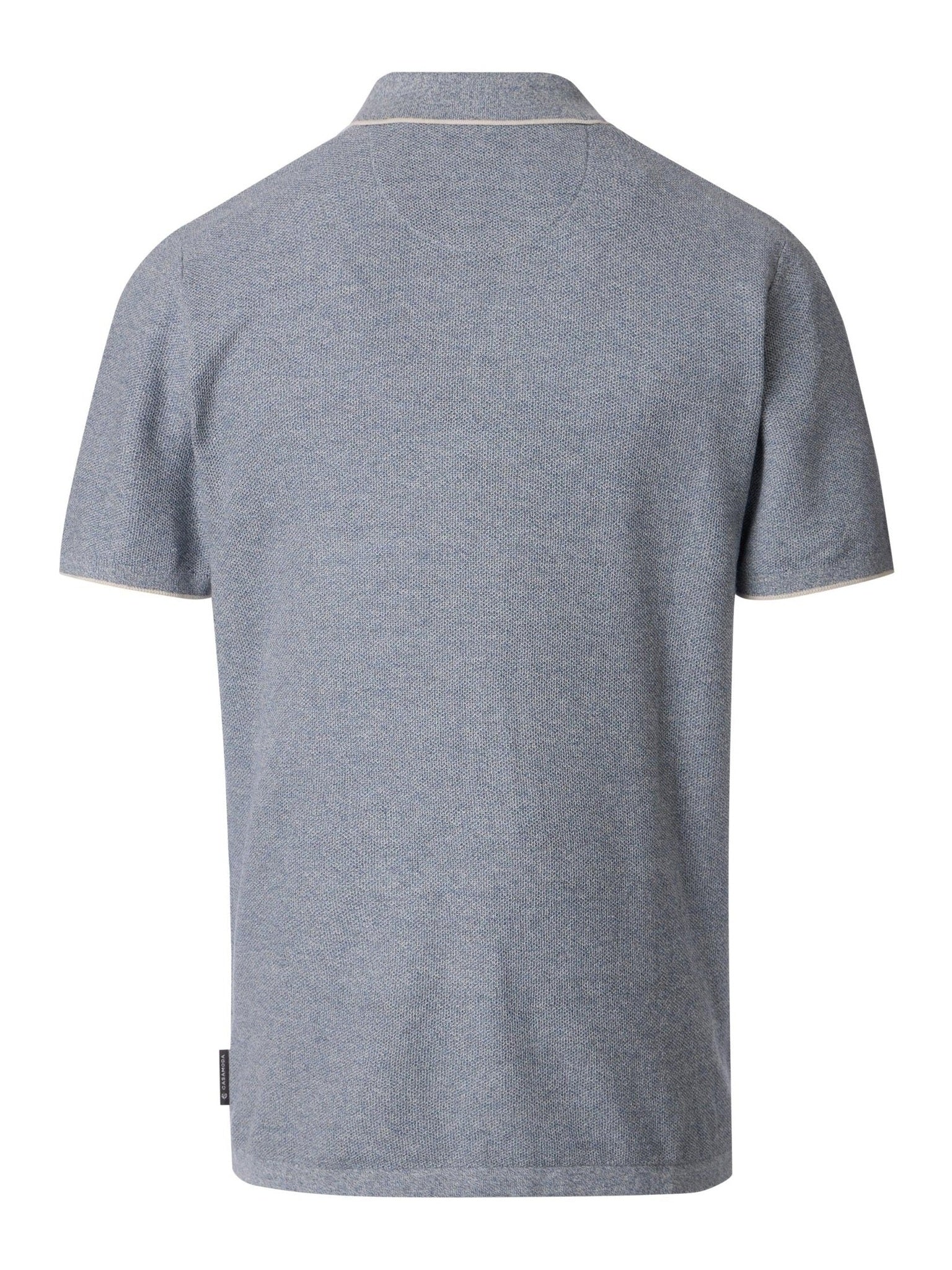 126320001 - 116 Polo blauw/grijs - Castelijn mode