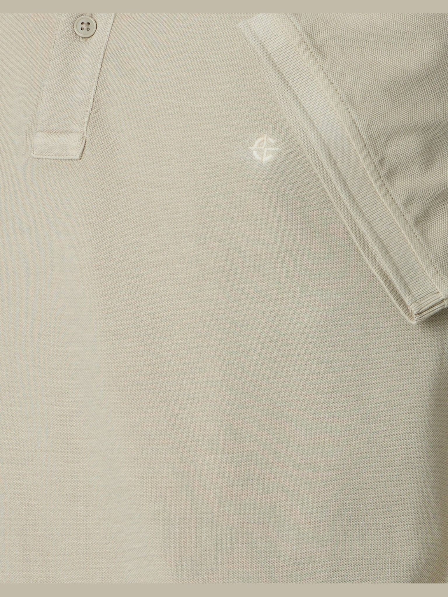 126320071 - 603 Polo Korte Mouw Beige - Castelijn mode
