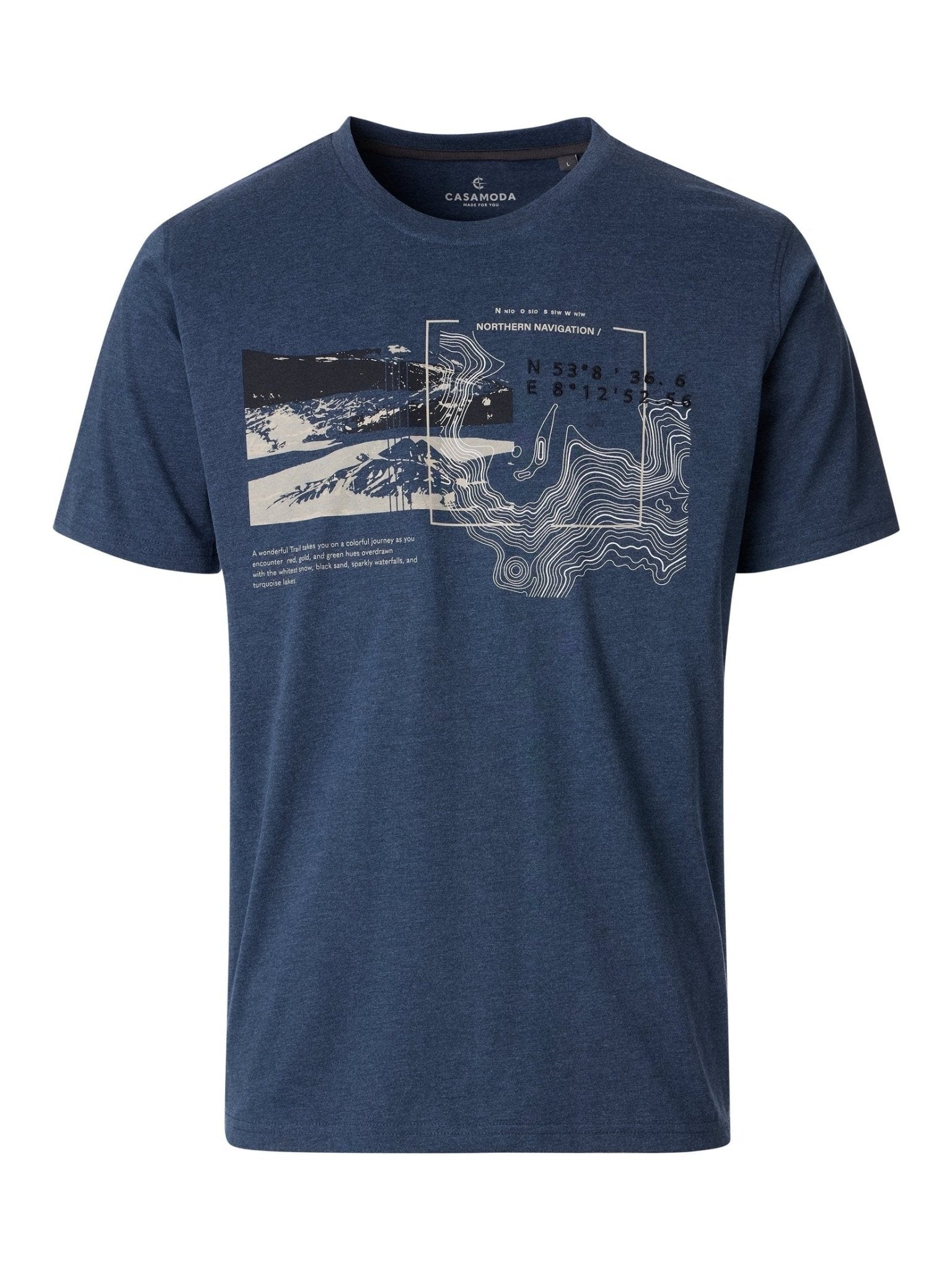126340001 - 146 T-shirt blauw - Castelijn mode