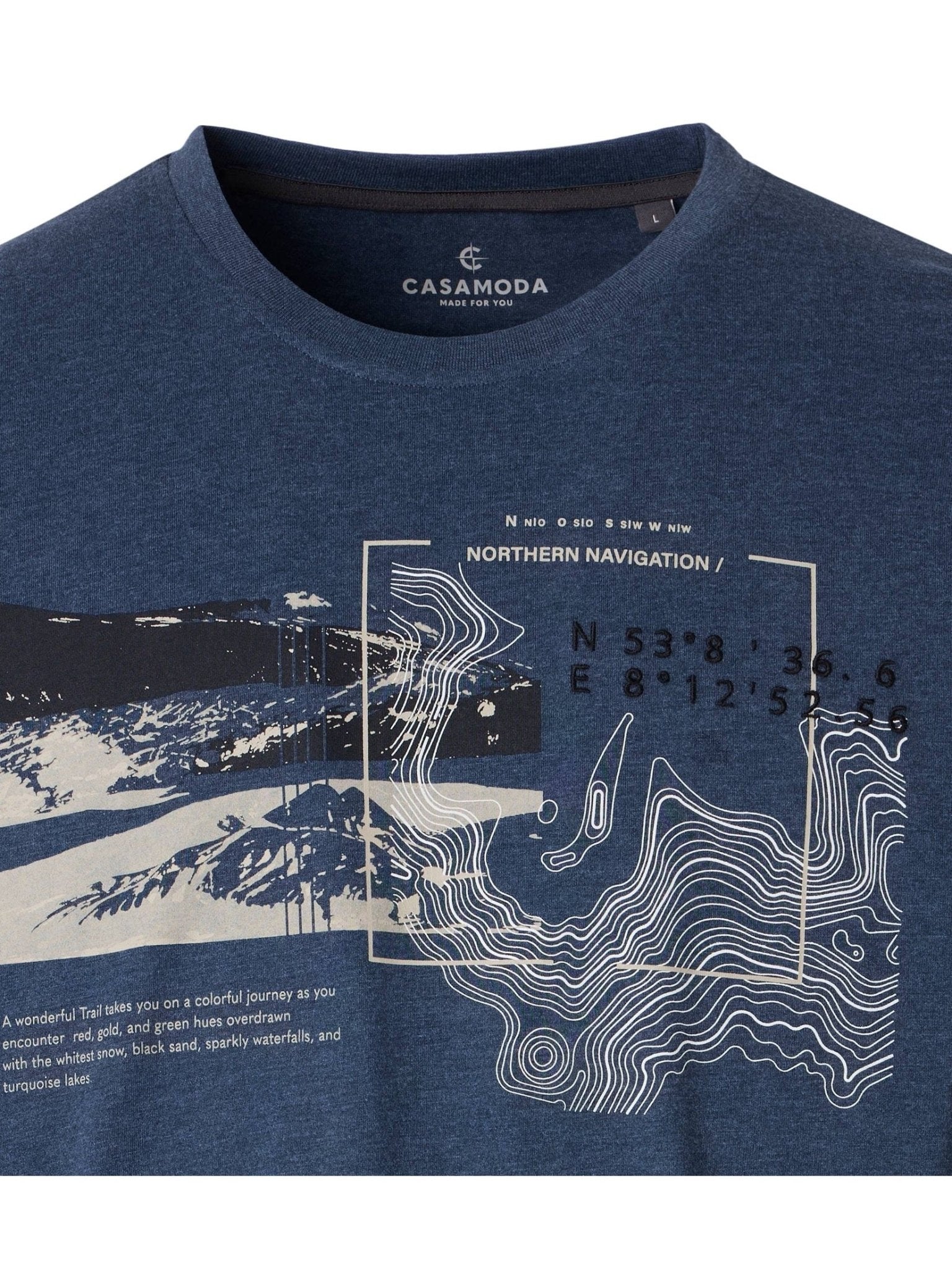 126340001 - 146 T-shirt blauw - Castelijn mode