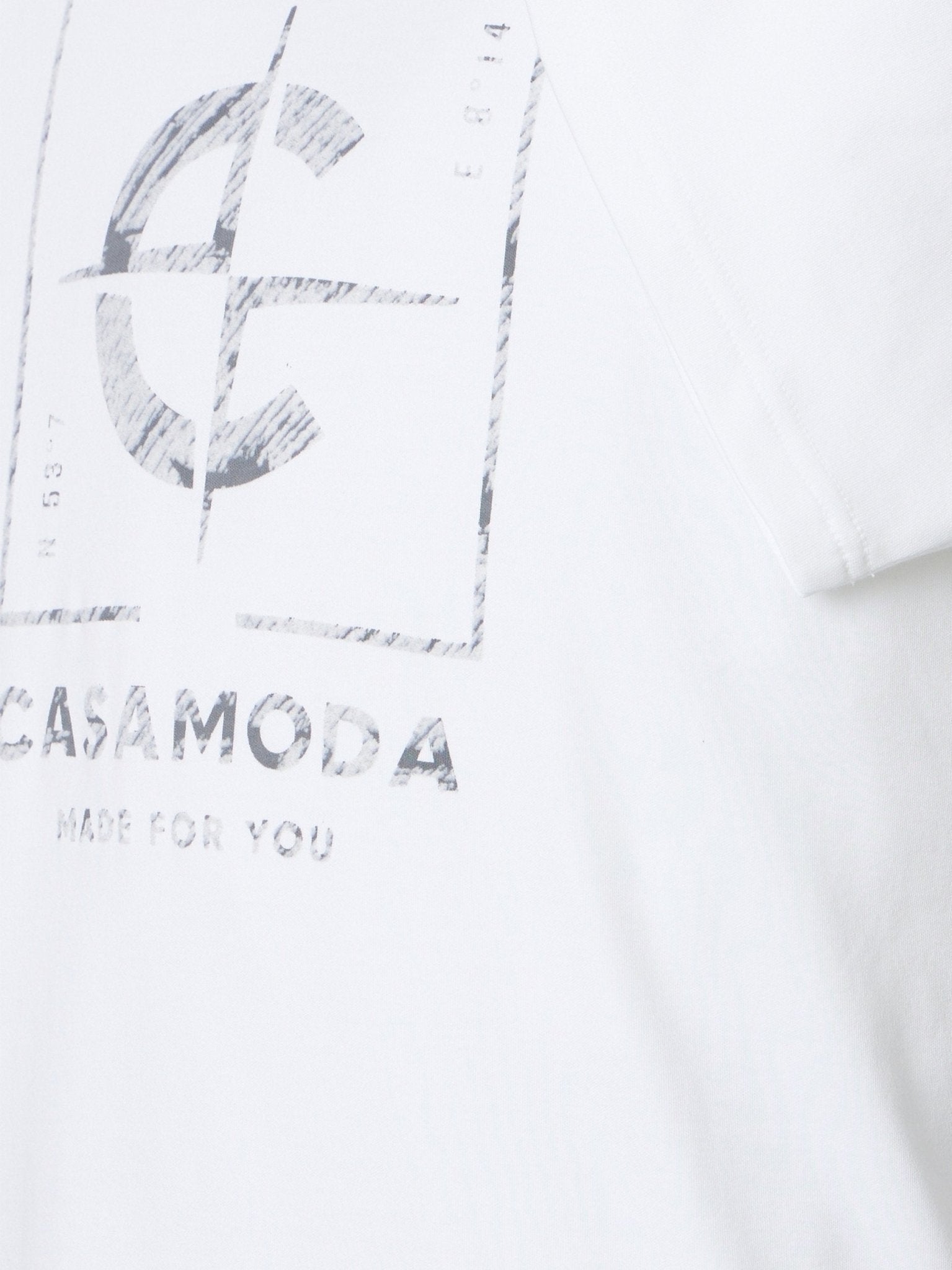 126340051 - 000 T-Shirt Korte Mouw Wit - Castelijn mode