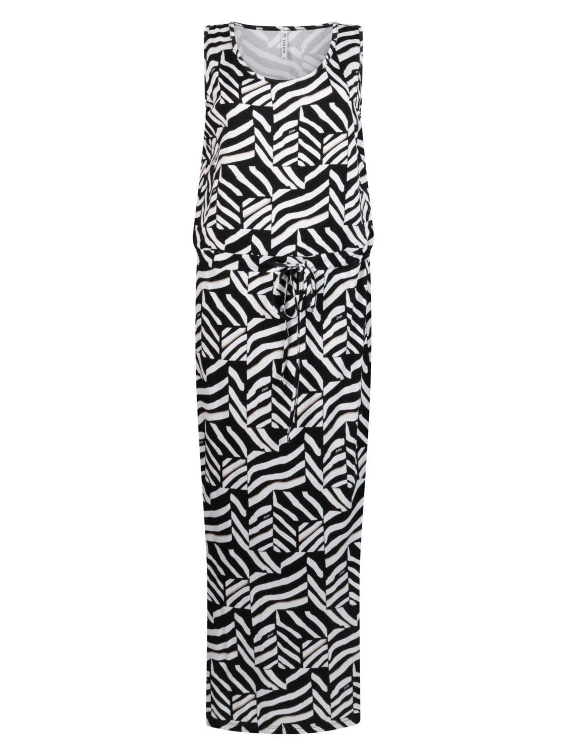 242Tory 0016 Printed long dress - Castelijn mode