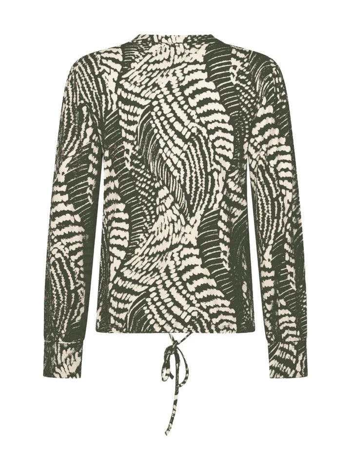 254celine army - off white blouse - Castelijn mode