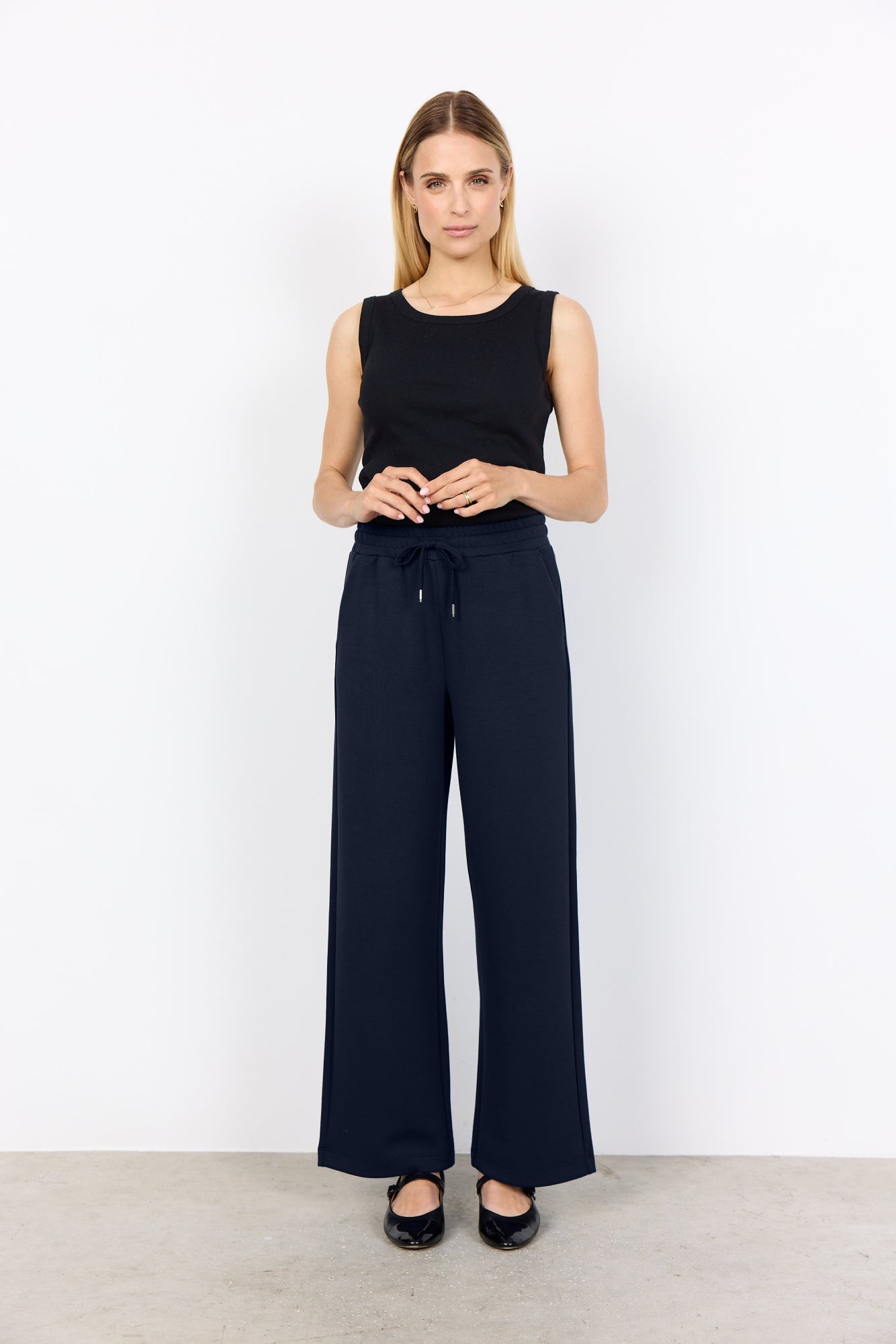 25924 SC - BANU 116 PANTS 6910 NAVY - Castelijn mode