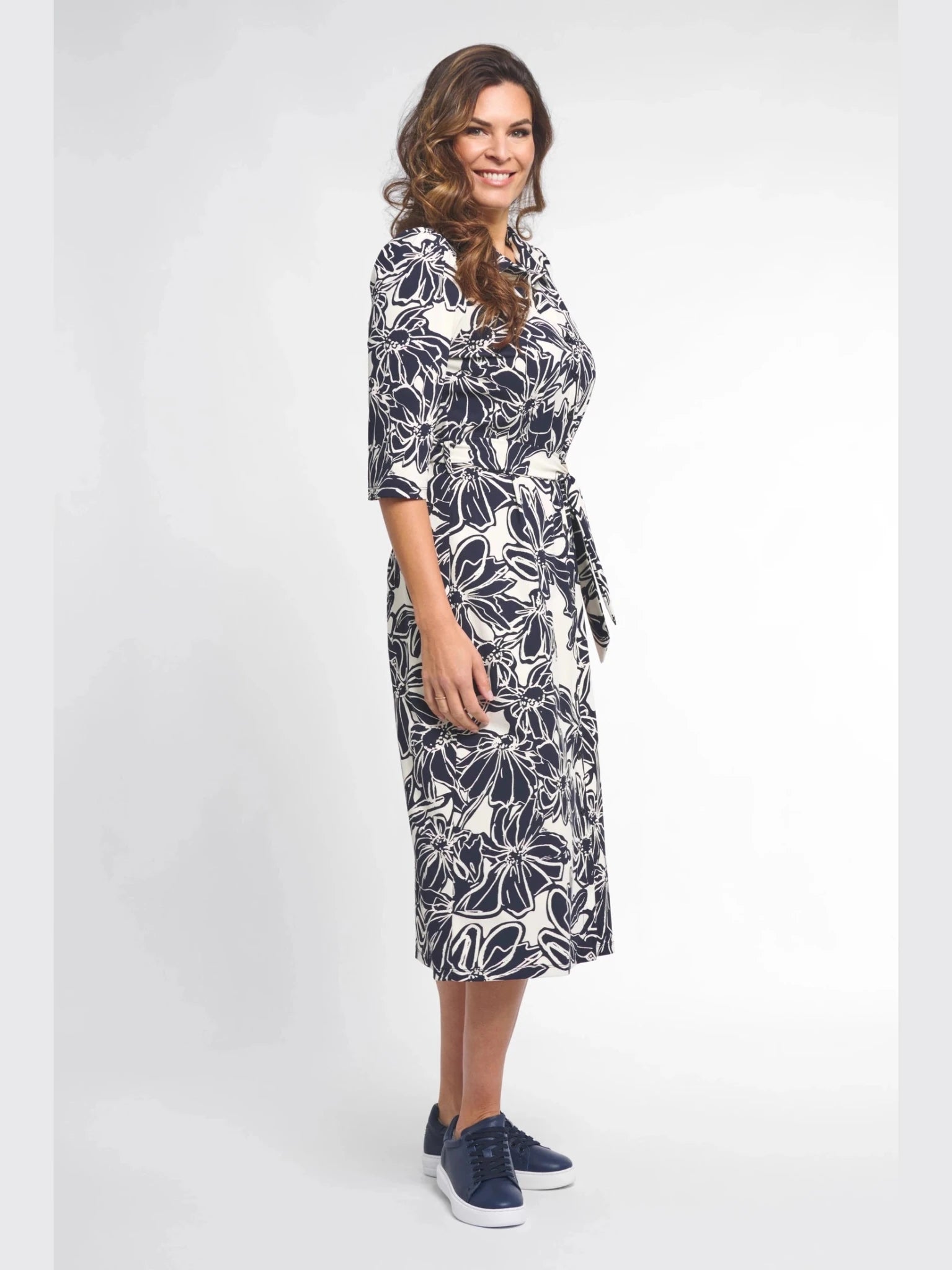 261Philippa Jurk donkerblauw - Castelijn mode