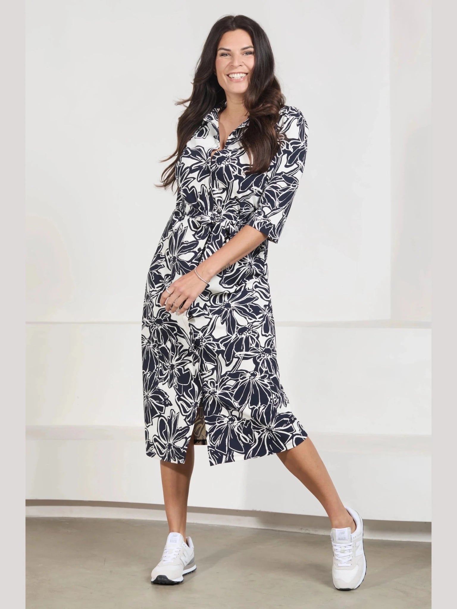 261Philippa Jurk donkerblauw - Castelijn mode