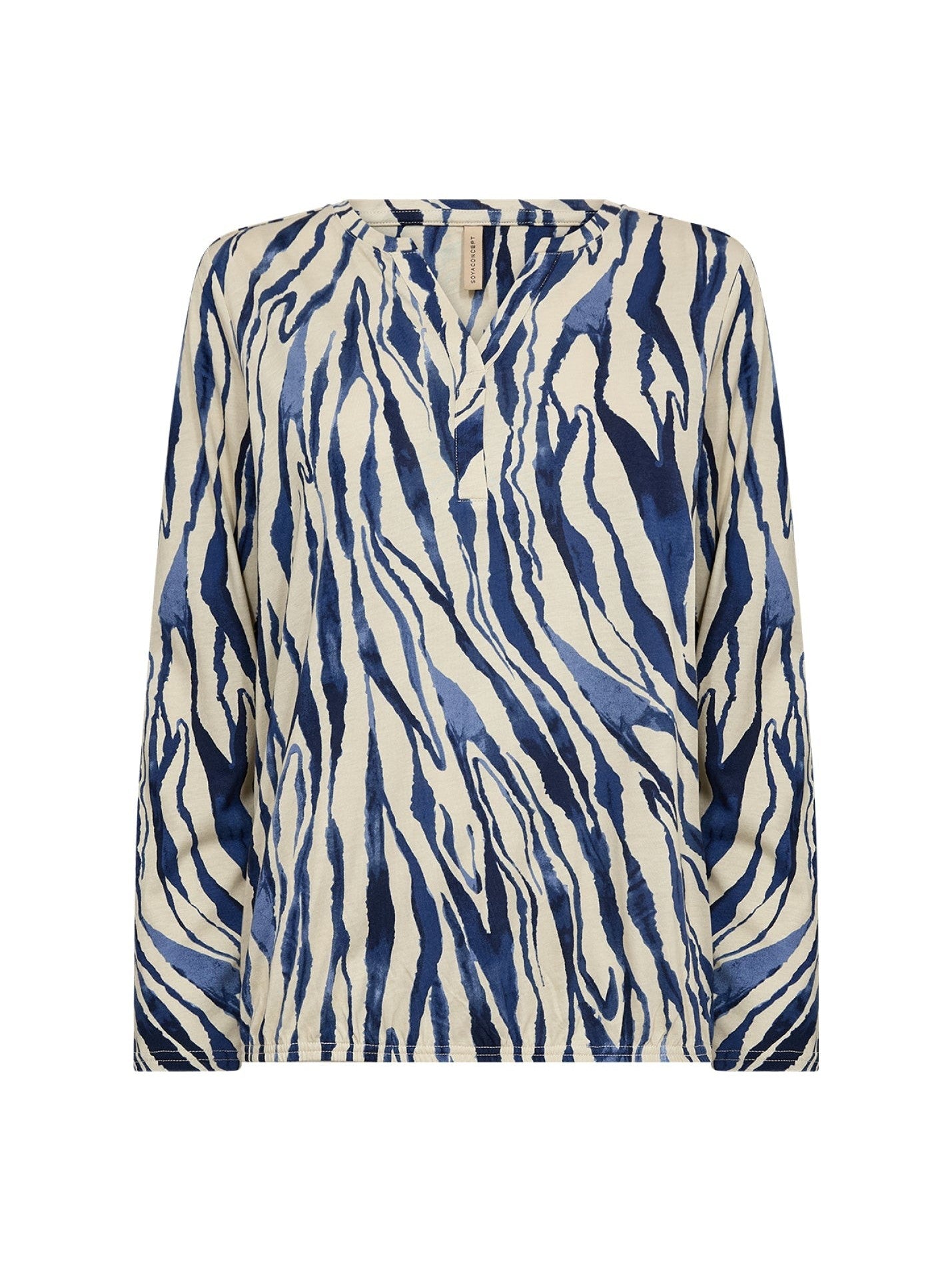 27202 SC - FELICITY AOP 522 6832C blouse - Castelijn mode