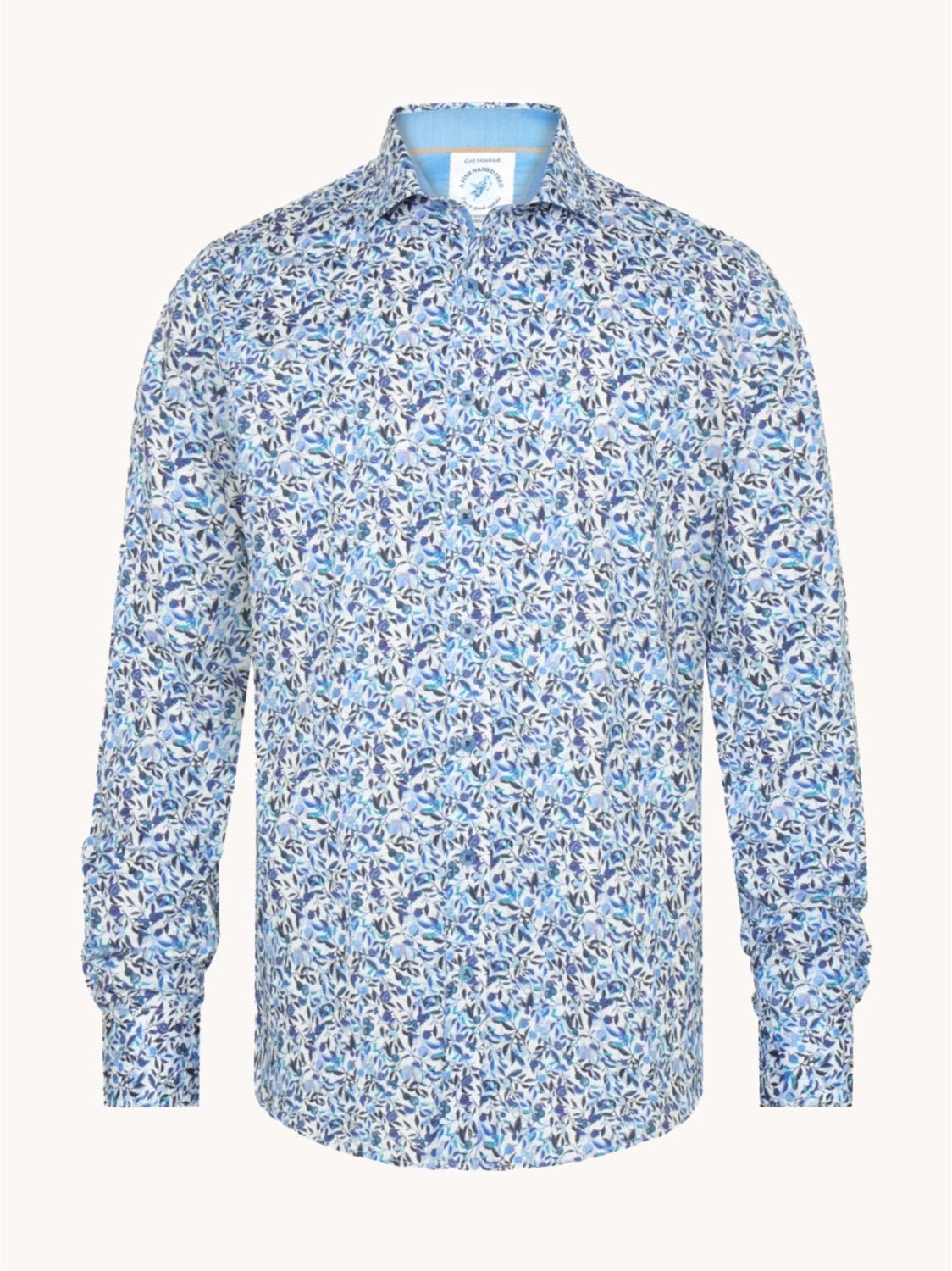 31.003 607 A Fish Named Fred Shirt citrus - Castelijn mode