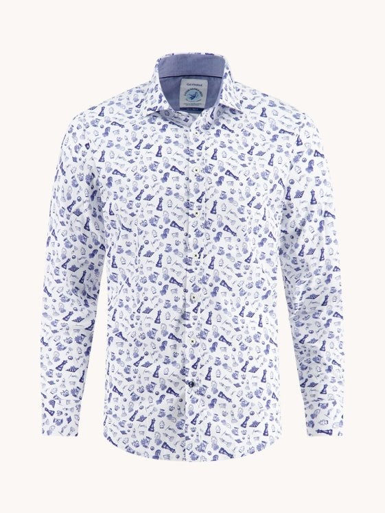 32.002 - 101 Shirt chess - Castelijn mode