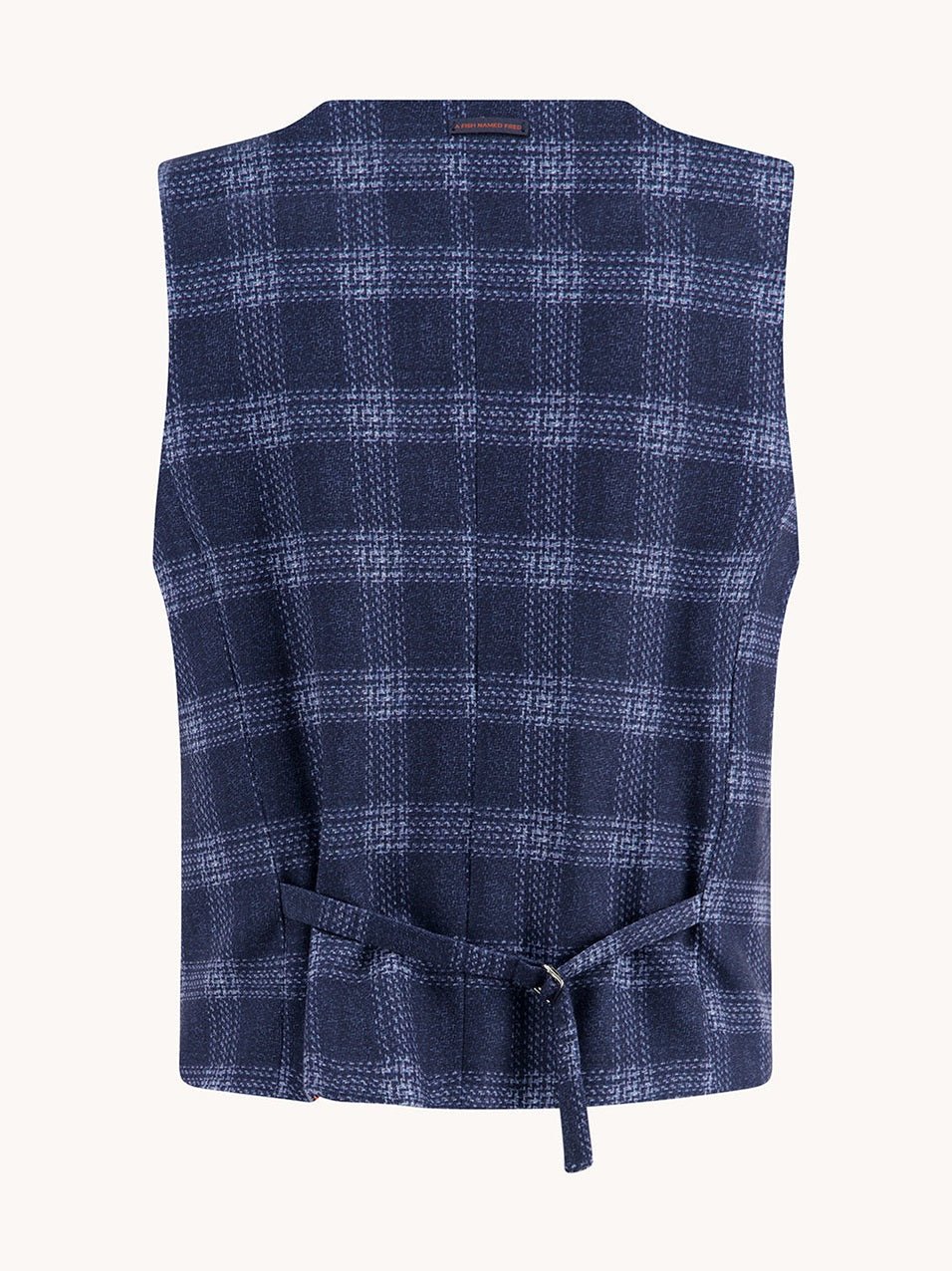 32.138 Waistcoat travel windowpane - Castelijn mode