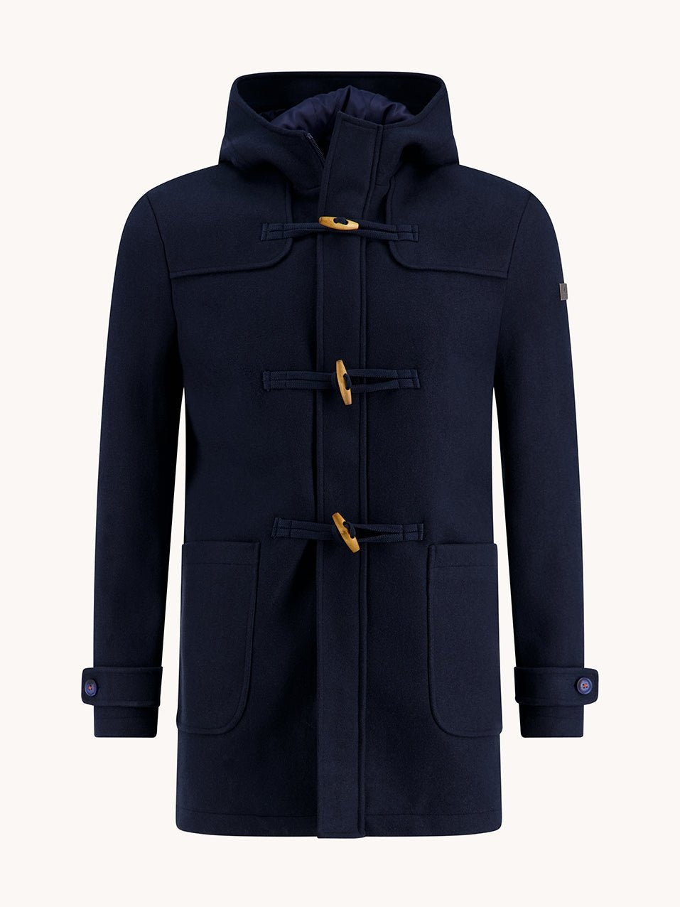 32.167 604 Navy Duffle coat - Castelijn mode