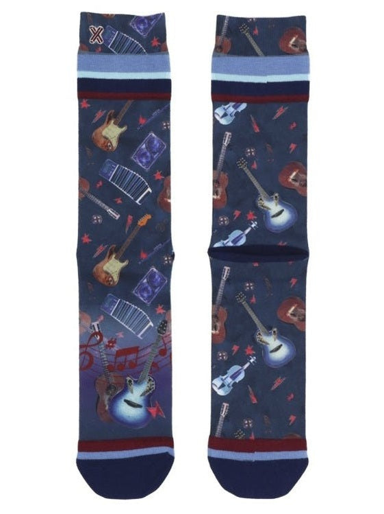 32.261 - 604 Sock various guitars - Castelijn mode