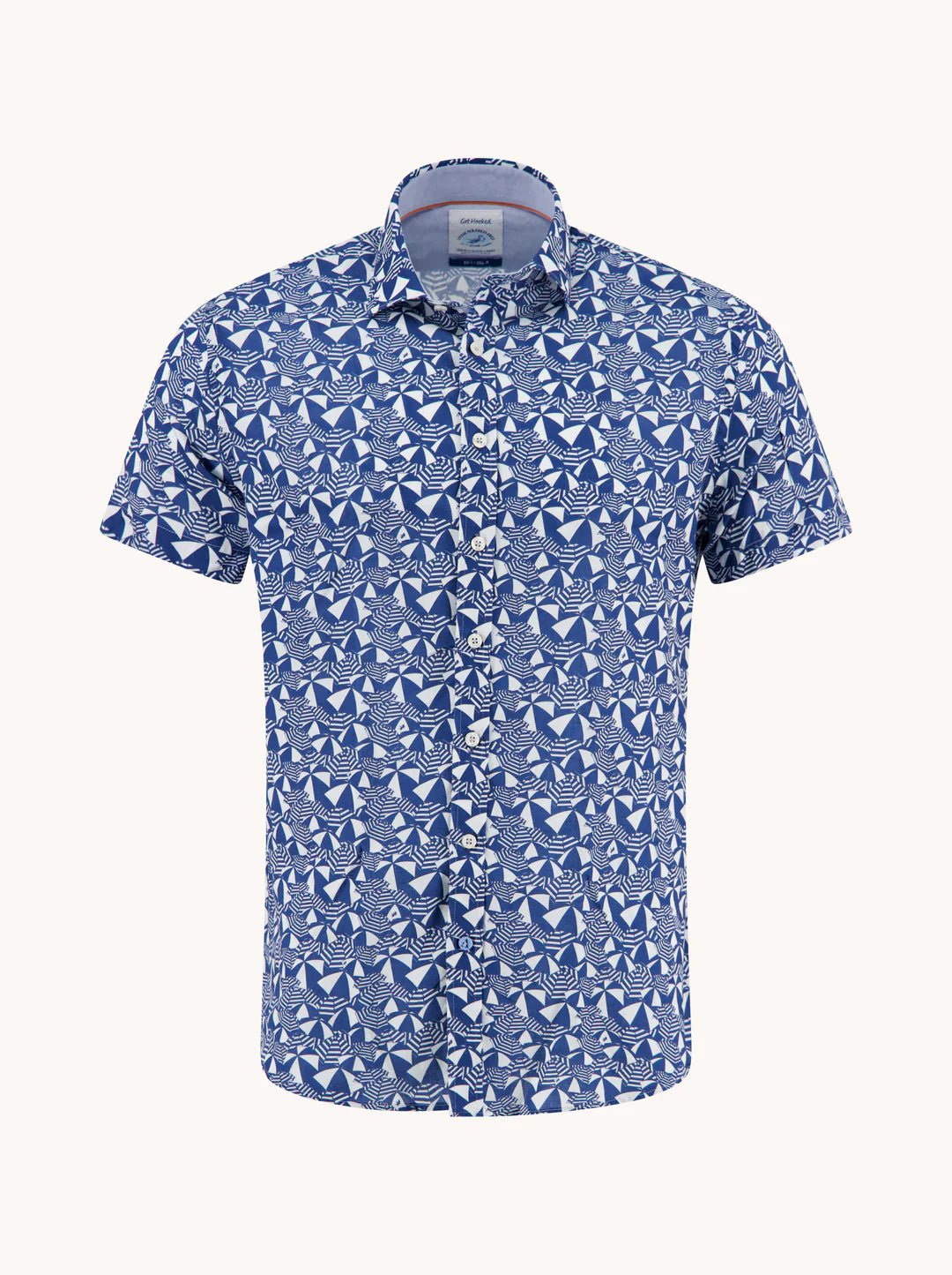 33.059 Overhemd km Sunshade blauw - Castelijn mode