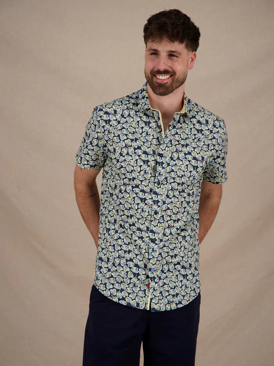 33.066 Overhemd km paint palettes - Castelijn mode