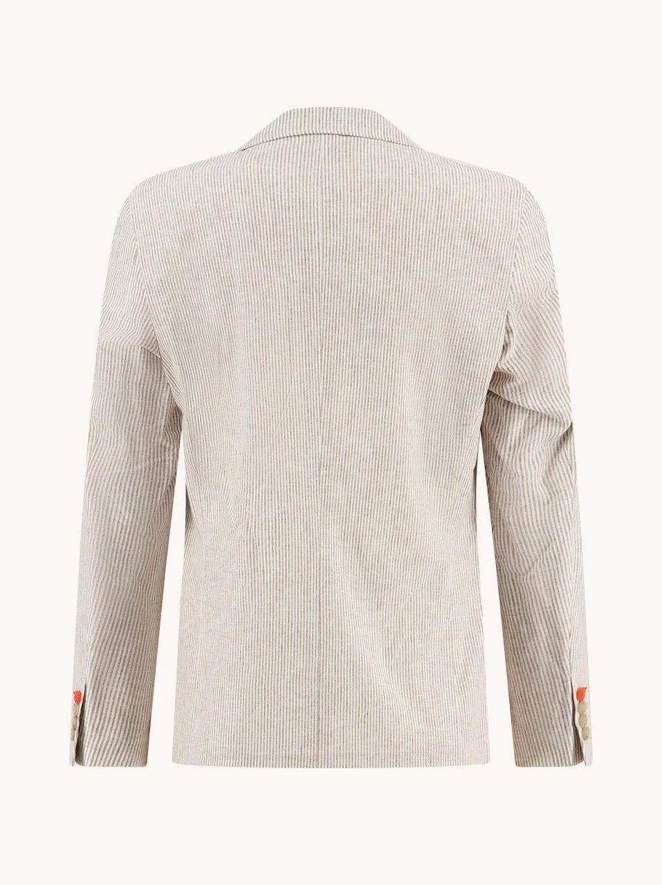 33.108 Kolbert Linen Stripe zand - Castelijn mode