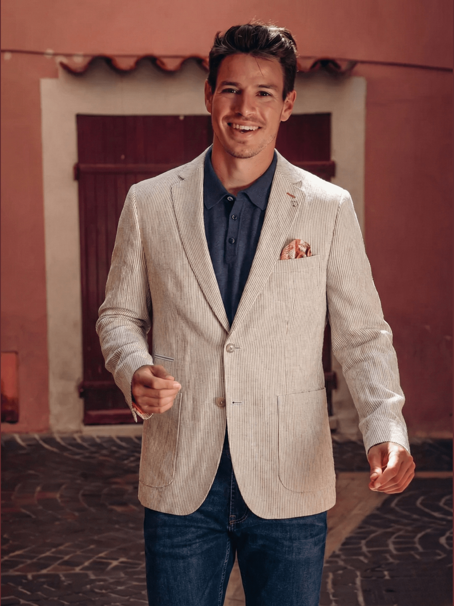 33.108 Kolbert linnen streep - Castelijn mode