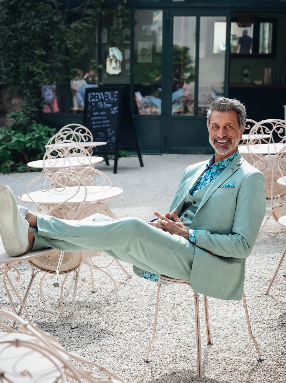 33.203 Broek Travel groen - Castelijn mode