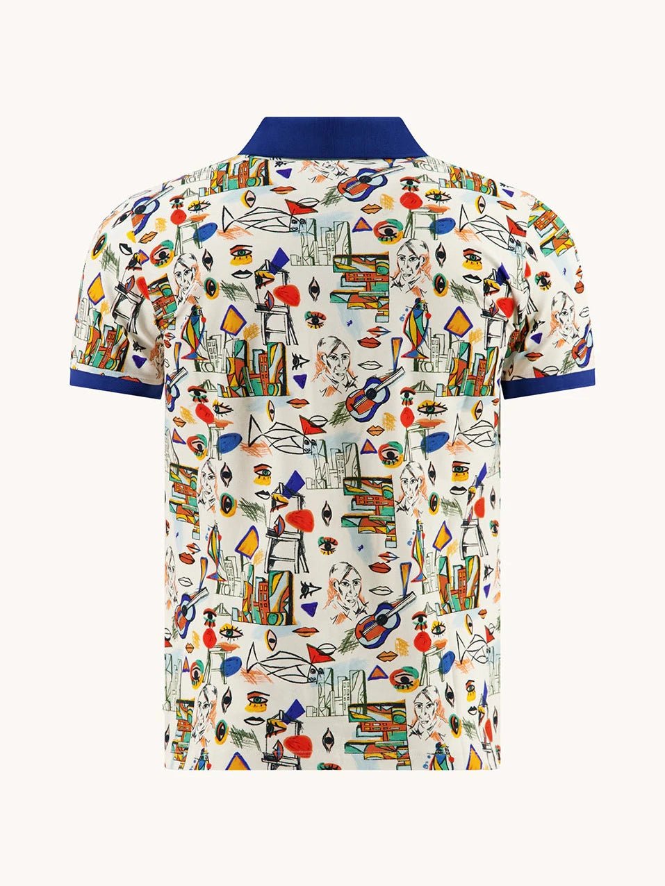 33.309 Polo Cubist multicolor - Castelijn mode