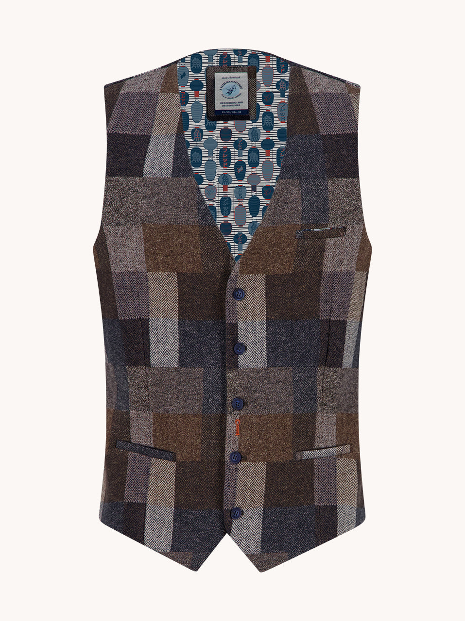 34.142 Gilet Ruit Navy