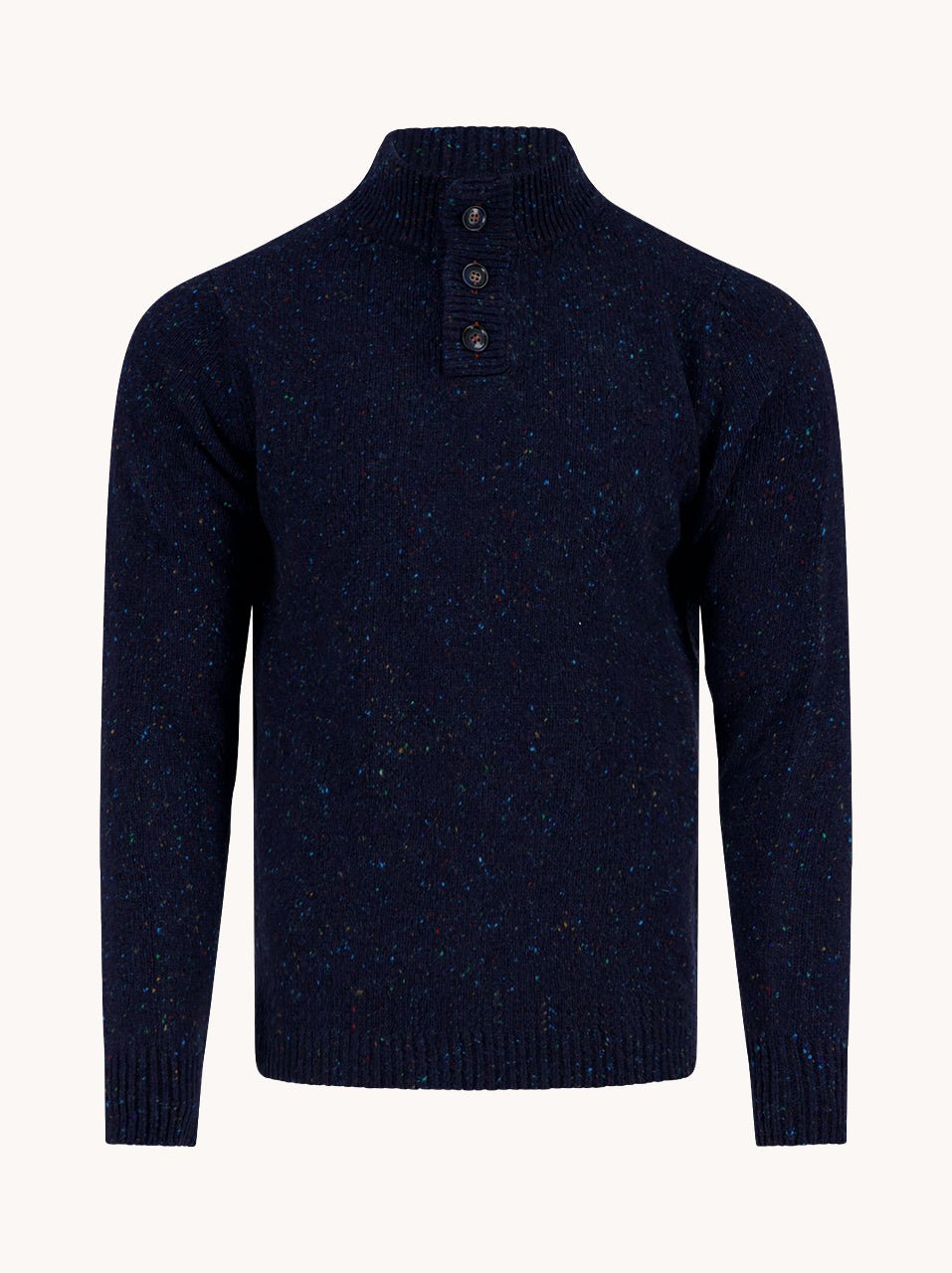34.504 Trui Gebreid Navy - Castelijn mode