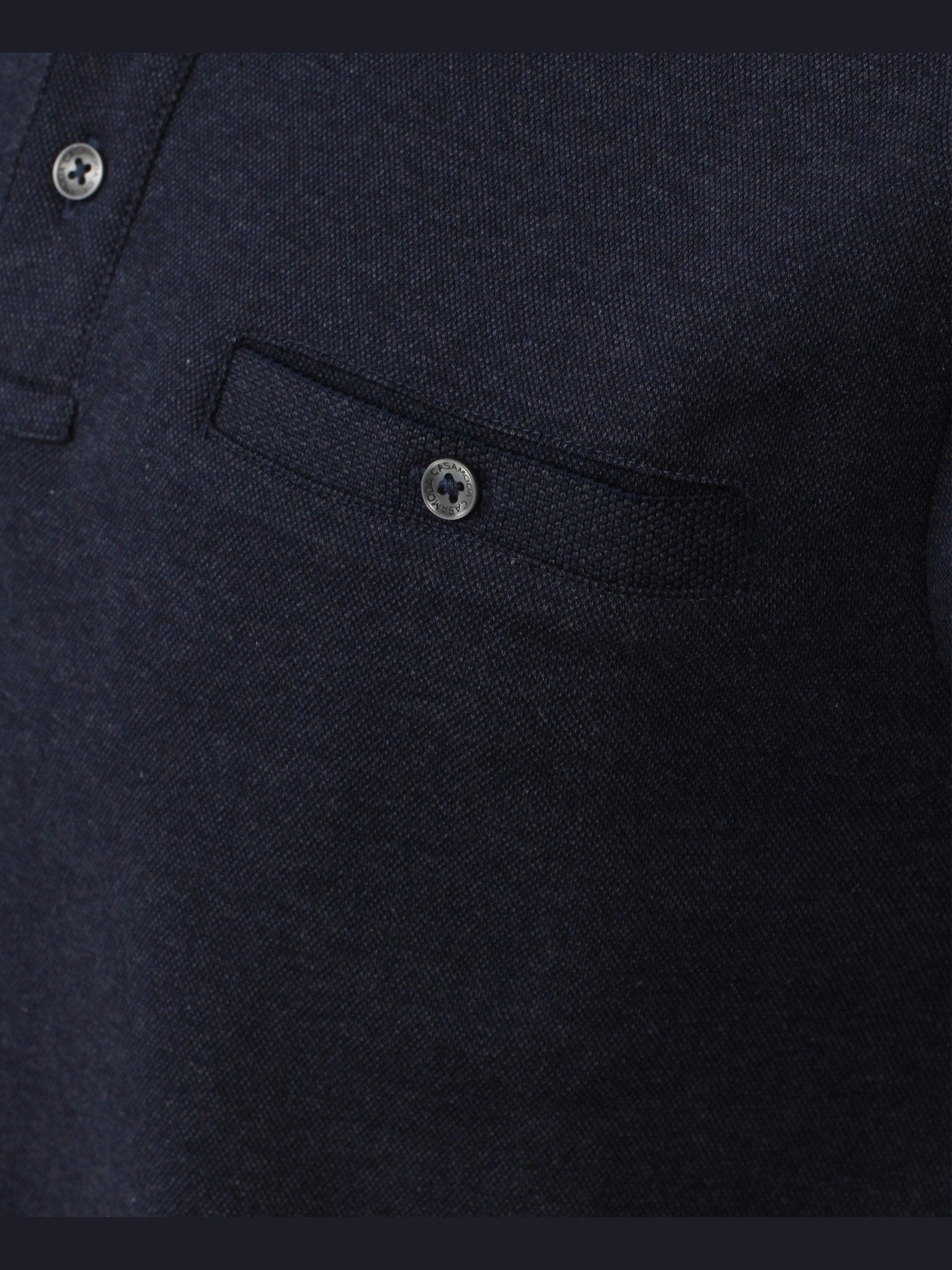 403478000 147 blauw polo lm - Castelijn mode