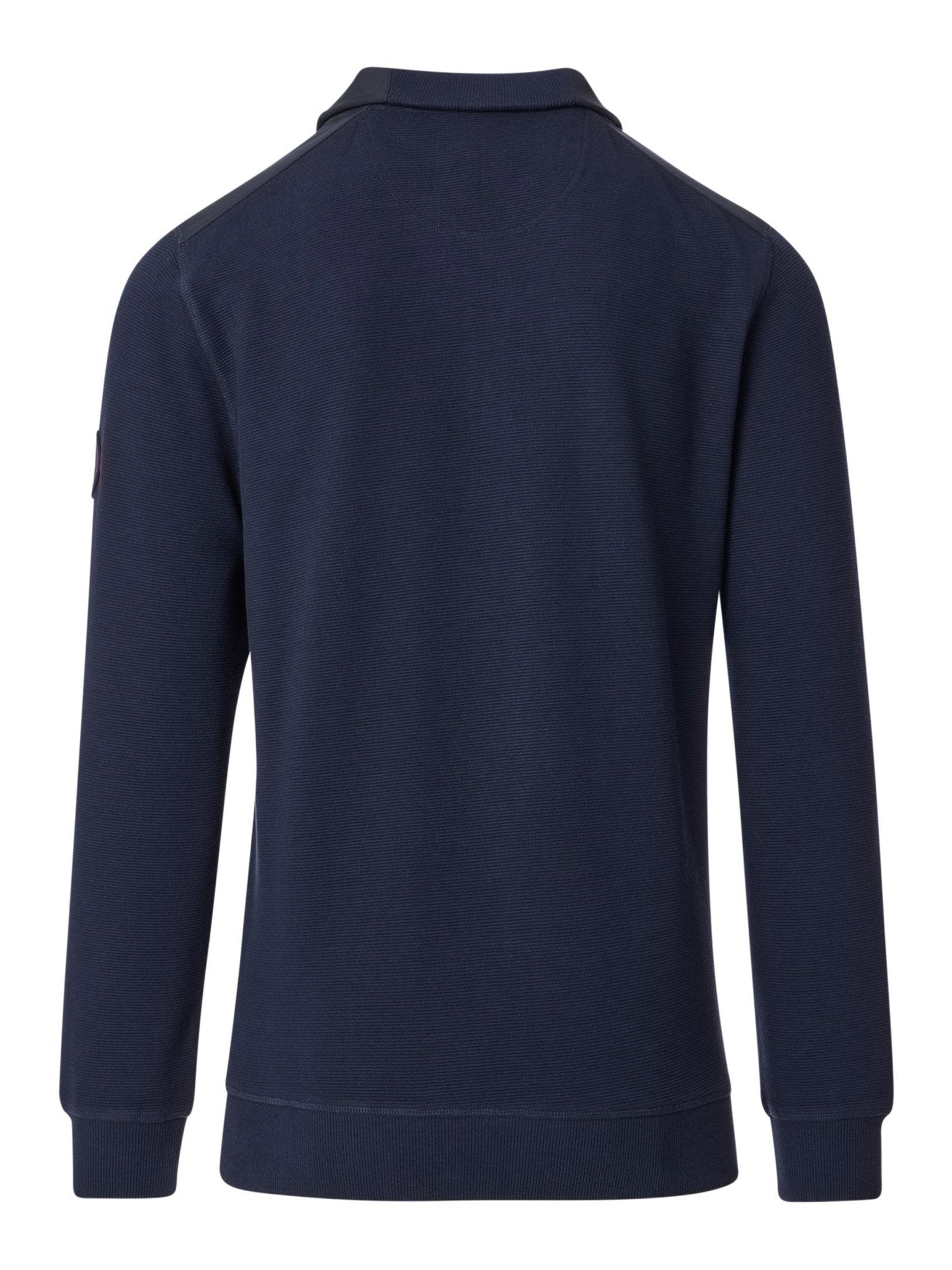 444303400 105 zip sweater blauw met rits - Castelijn mode