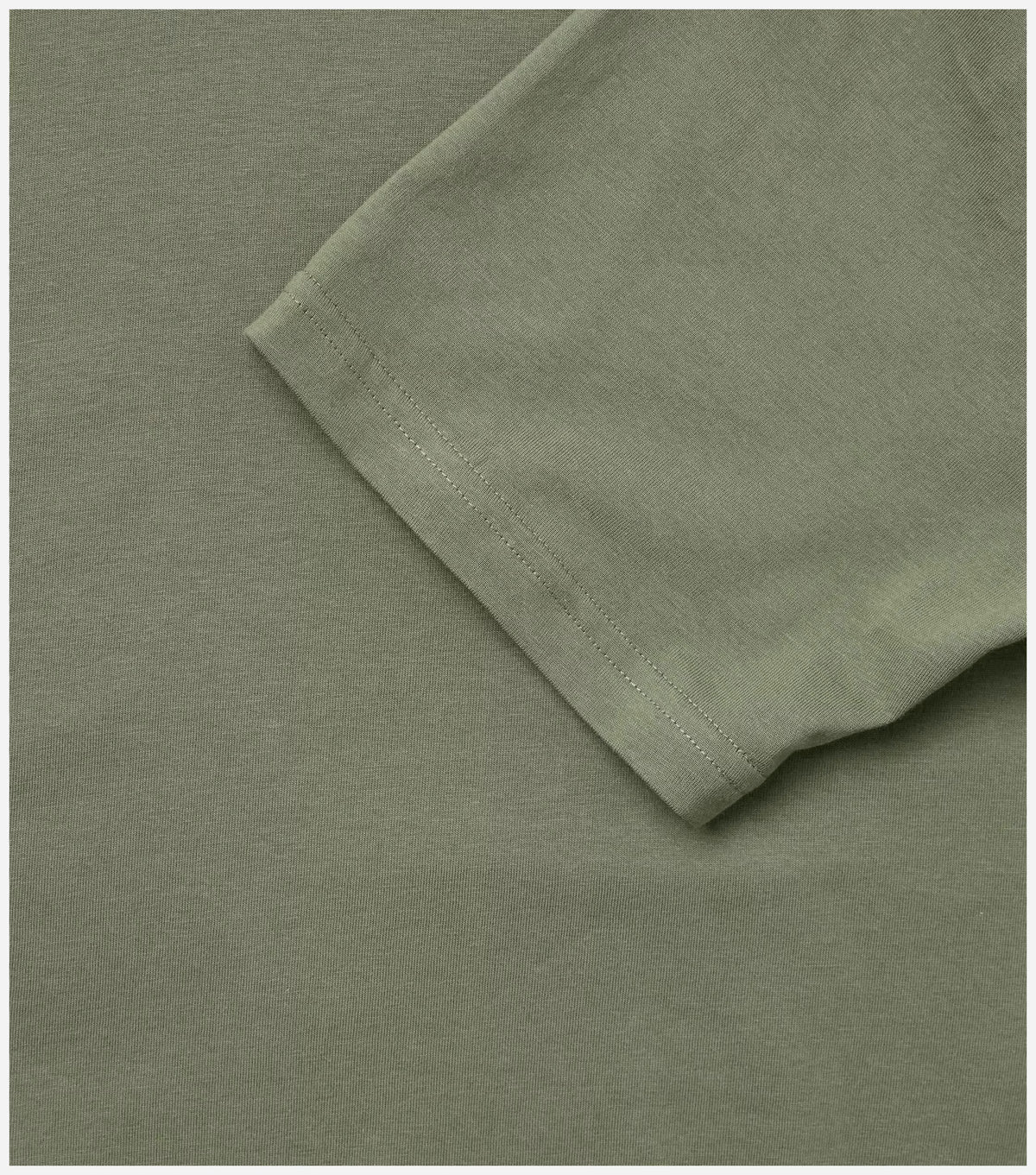T-shirt Olijfgroen Regular Fit