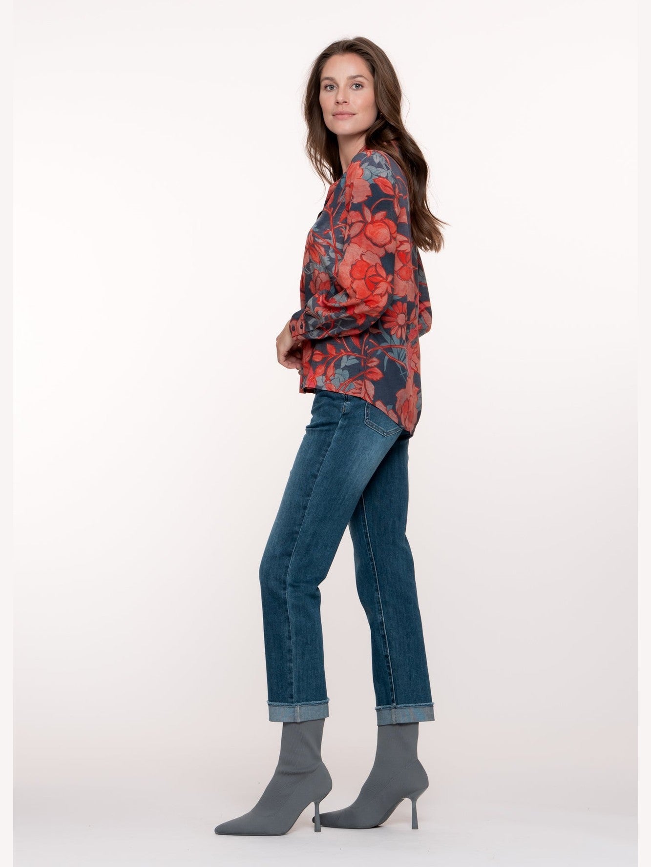 51517 - 10 000811 Jeans turn - up stonewash - Castelijn mode