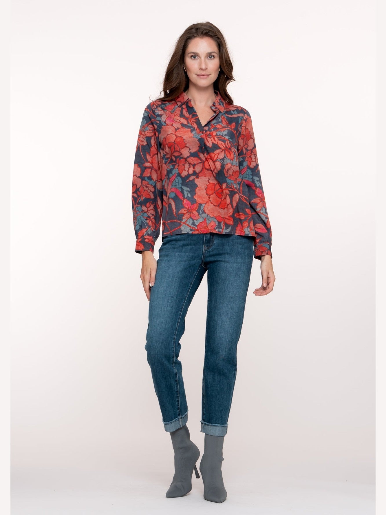 51517 - 10 000811 Jeans turn - up stonewash - Castelijn mode