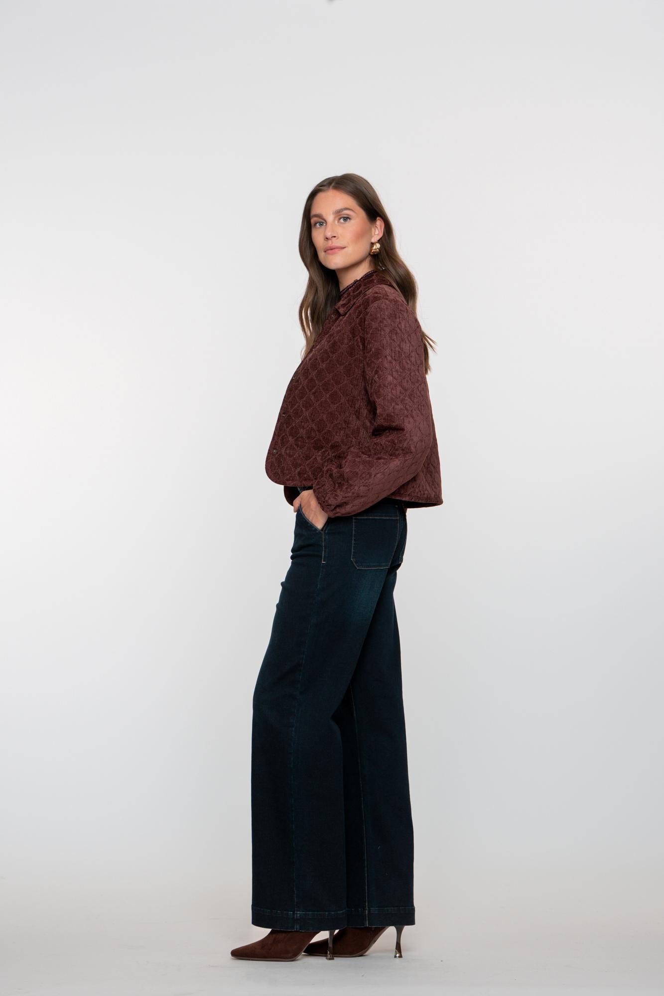 51803 - 10 dark blue black denim 880 - Castelijn mode