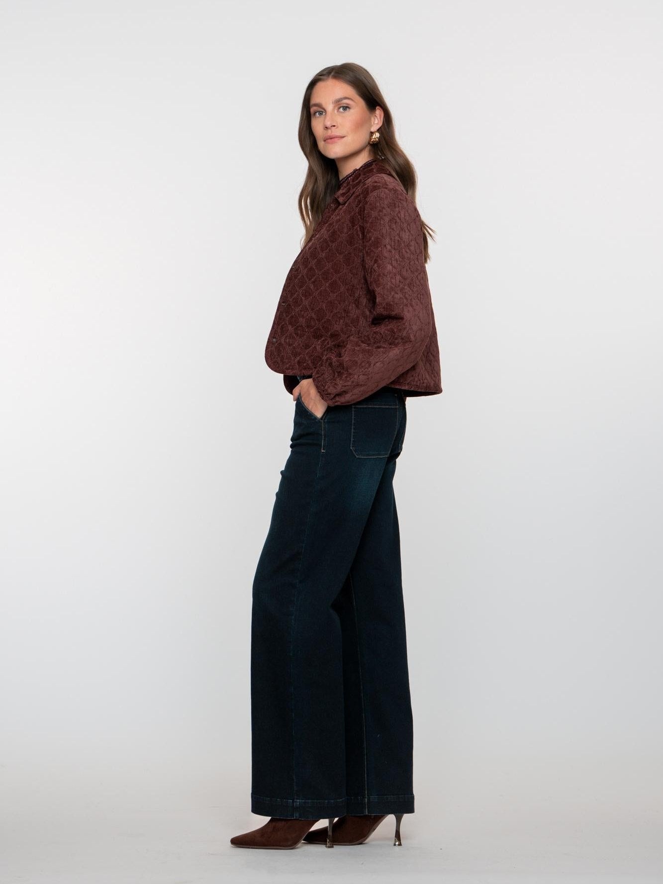 51803 - 10 dark blue black denim 880 - Castelijn mode