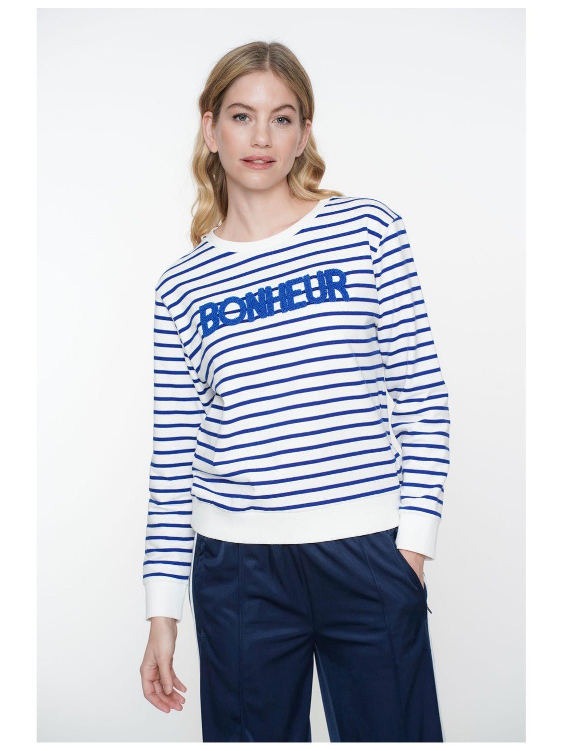 52118 - 41 Sweat striped - Castelijn mode
