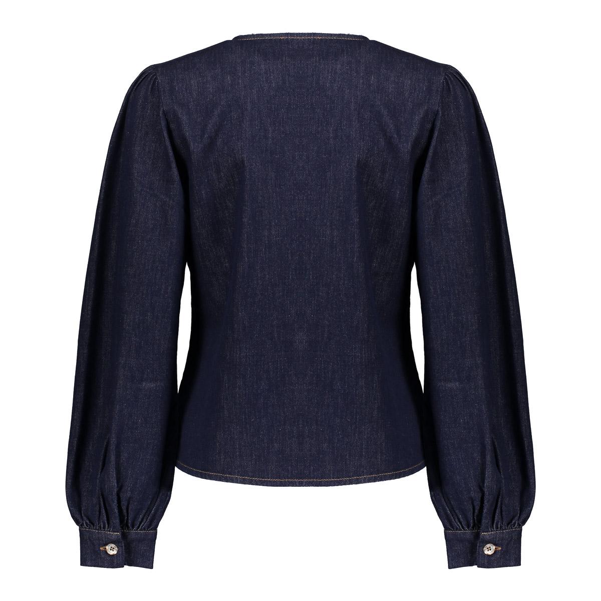 53504 - 10 - 880 Blouse denim - Castelijn mode